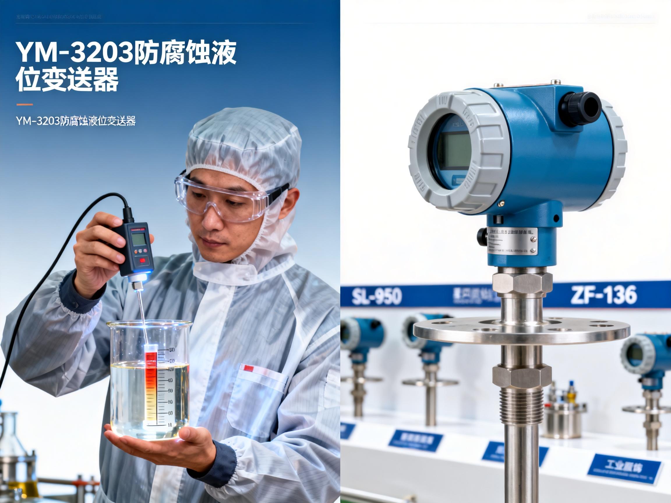 YM-3203 Corrosion-Resistant Level Transmitter Price Comparison: Why Is There Such a Big Price Difference for Measuring the Same Strong Acids and Alkalis?