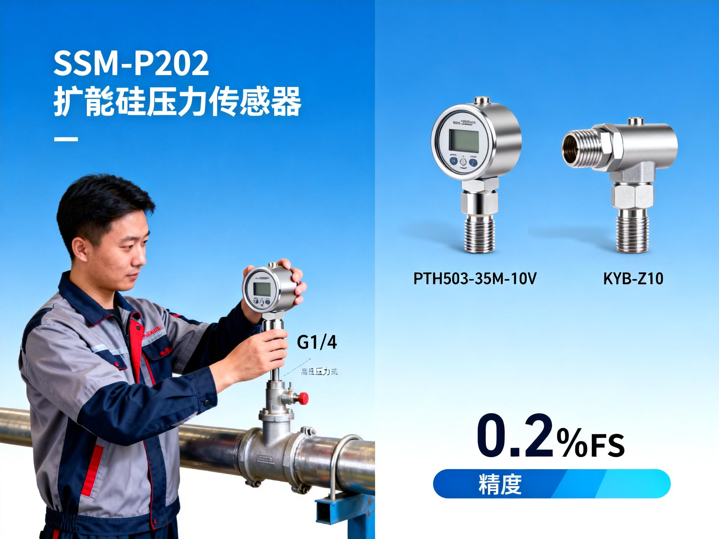 Diffused Silicon Pressure Sensor Buying Guide: Horizontal Review of 6 Popular Models Including SSM-P202