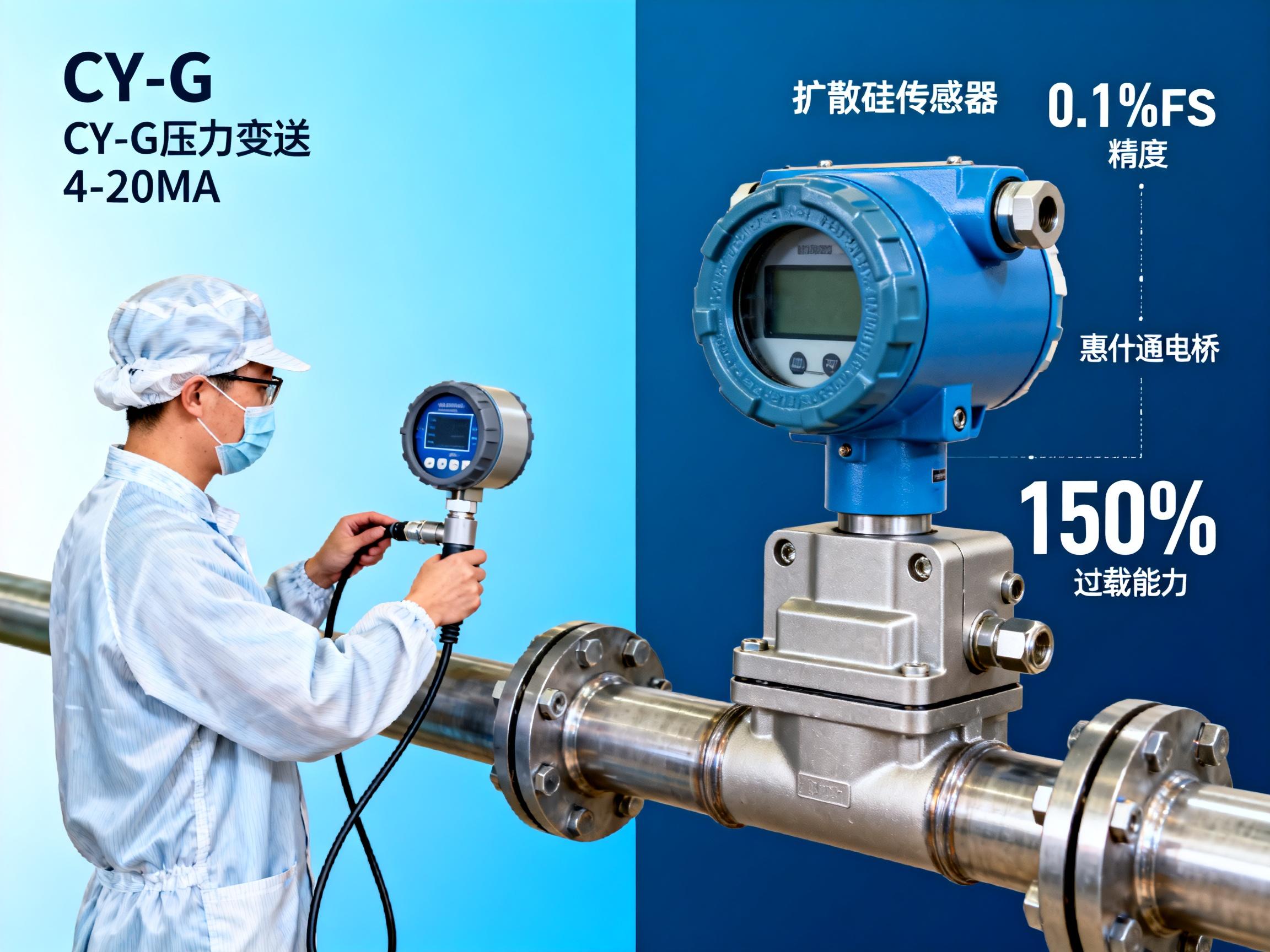 CY-G Pressure Transmitter Buying Guide: How to Choose the Most Suitable Diffused Silicon Sensor?