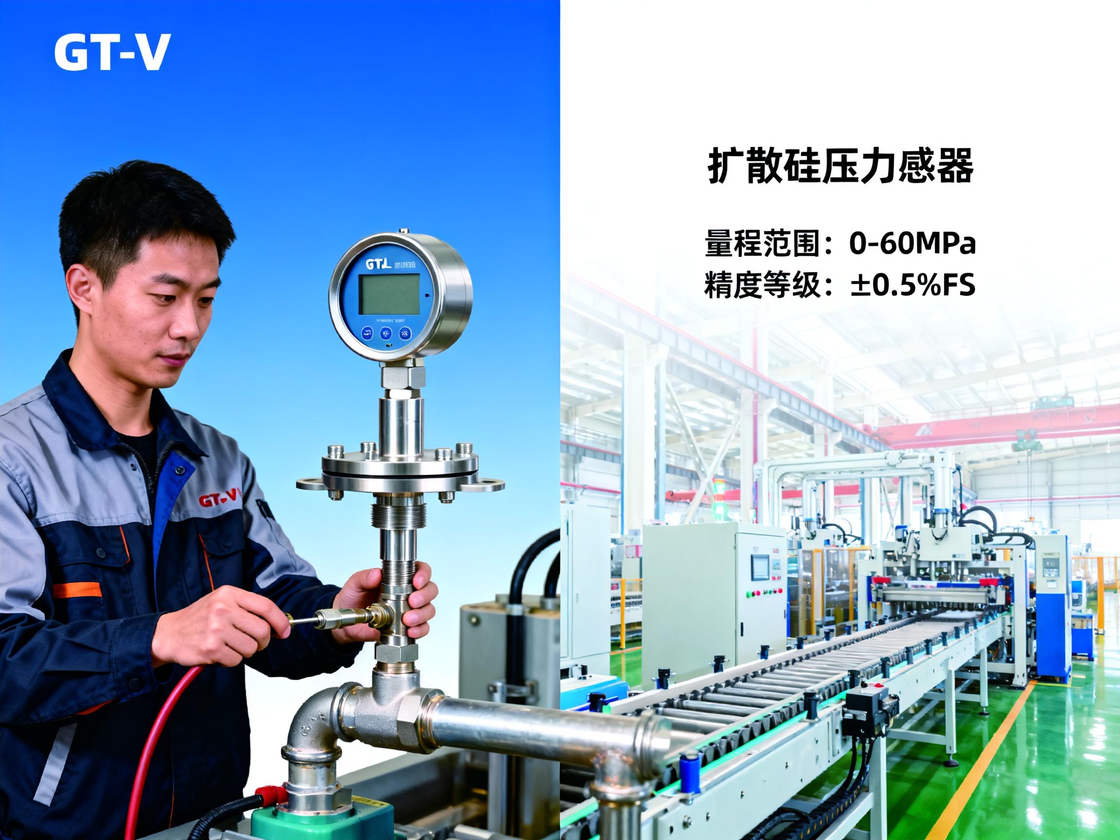 Guide to Selecting Diffused Silicon Pressure Sensors: Analysis of the 5 Core Parameters of the GT-V Model
