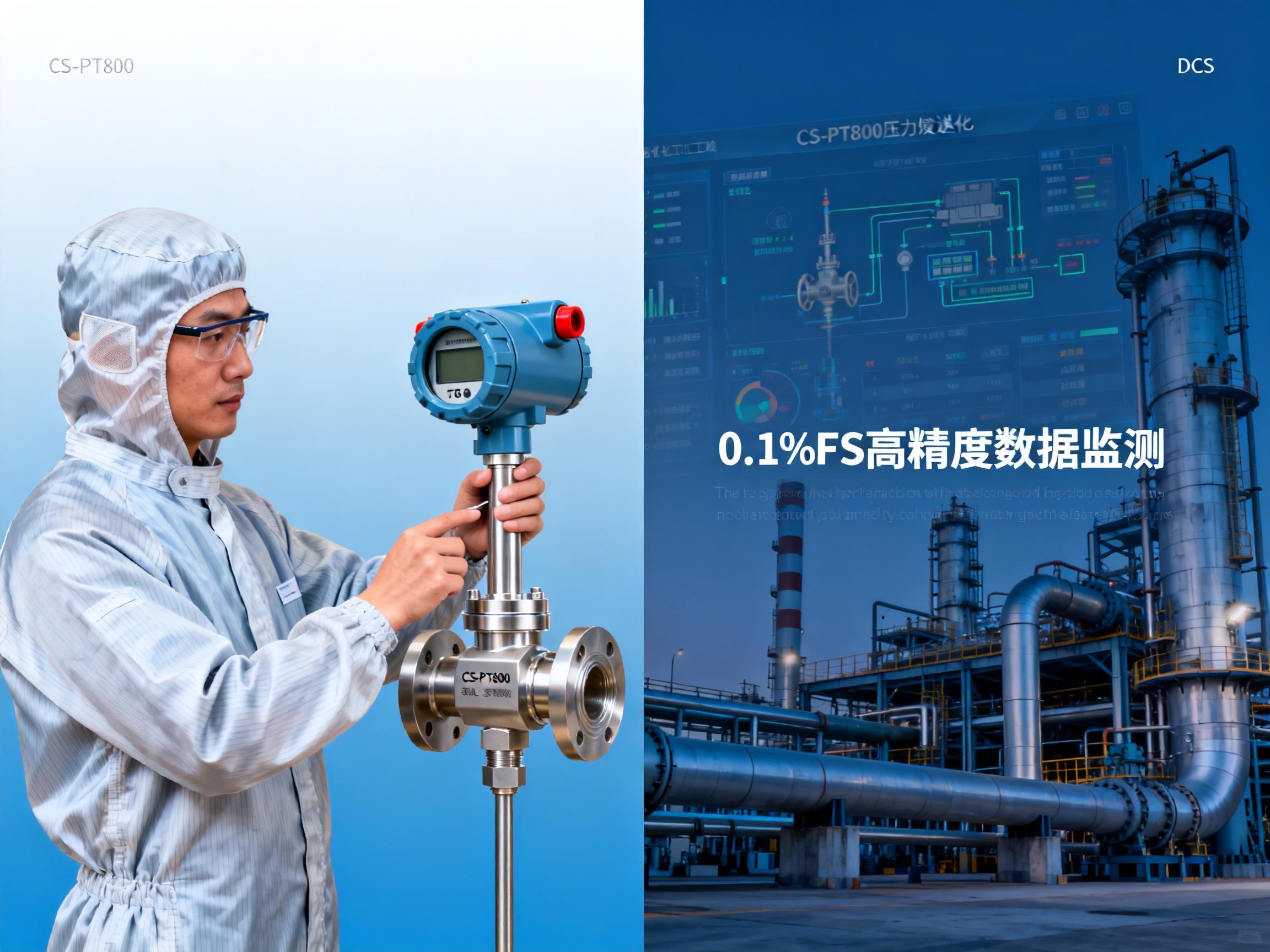 Analysis of 5 major application cases of the CS-PT800 pressure transmitter in the petrochemical industry