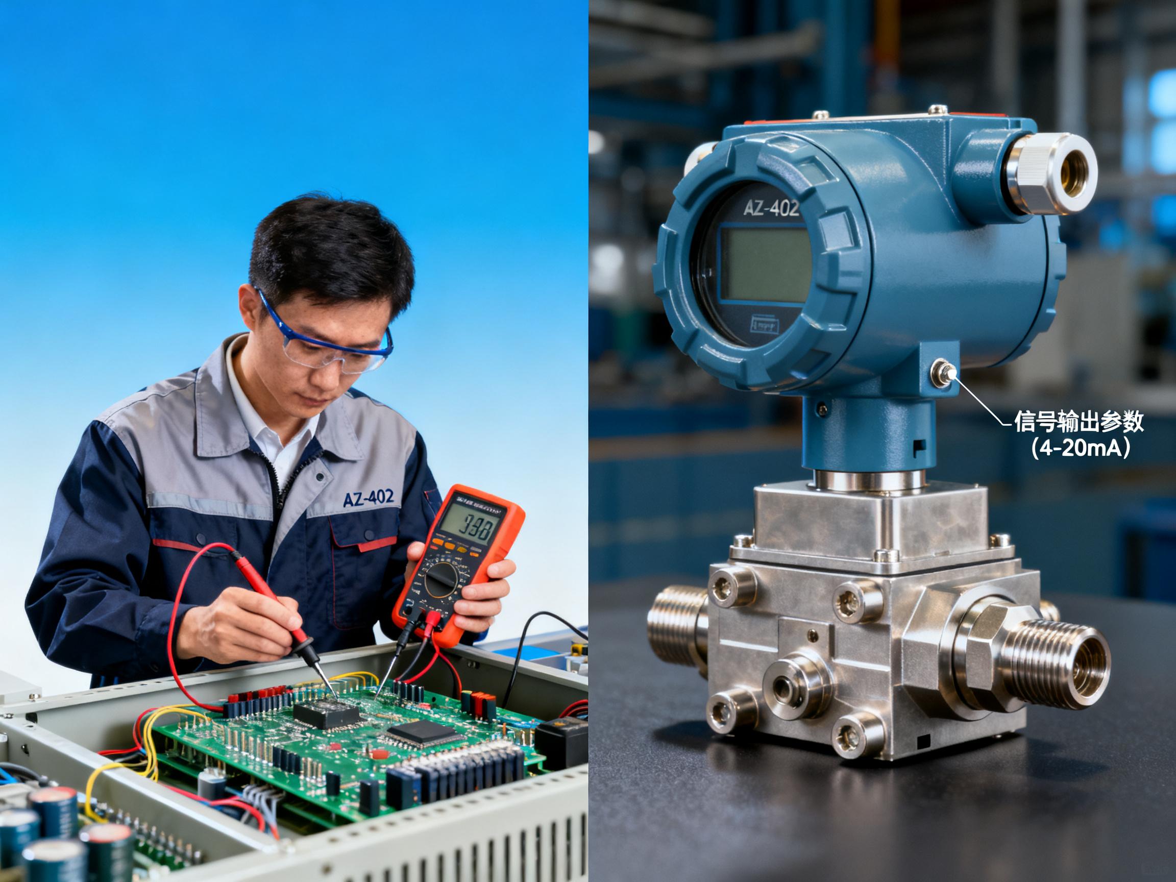 Sudden Failure of the AZ-402 Pressure Transmitter? A 3-Step Quick Diagnosis and Repair Guide