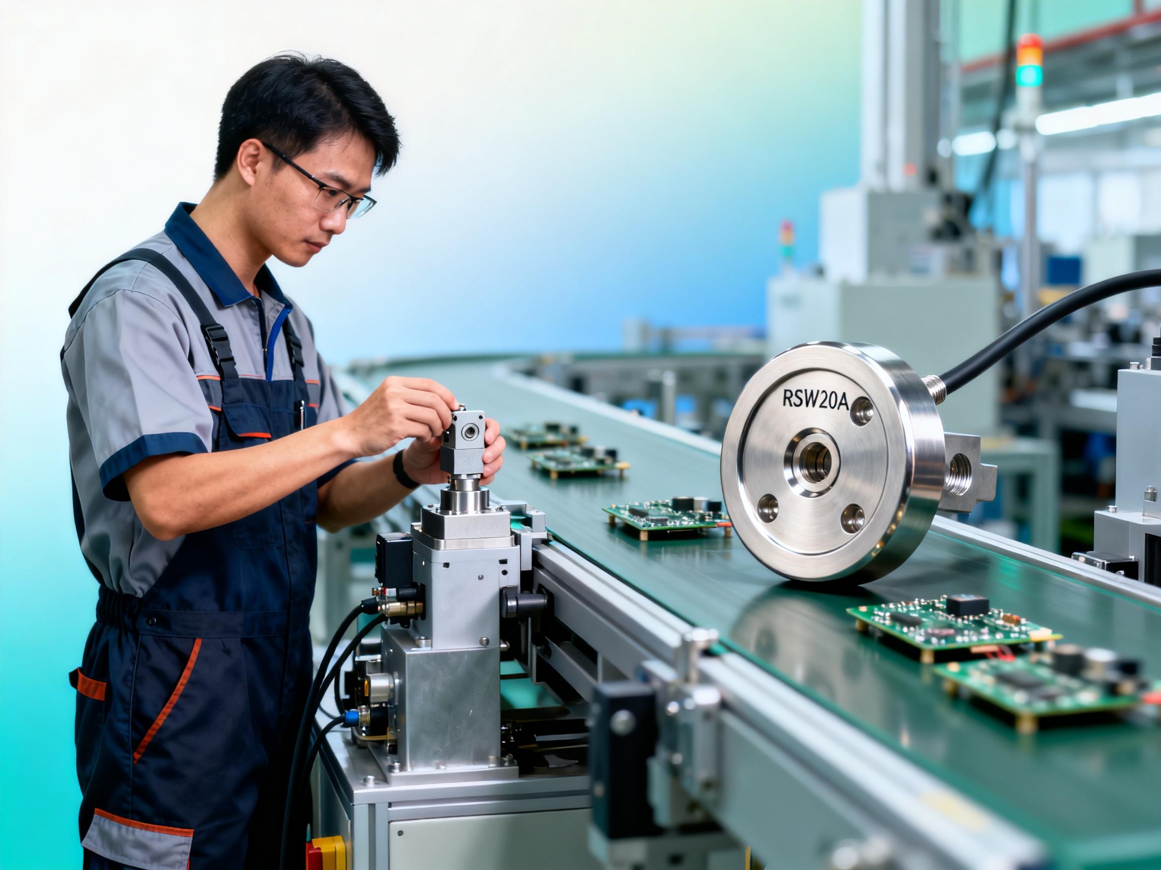 3 Key Application Points of the RSW20A Weighing Sensor in Automated Production Lines