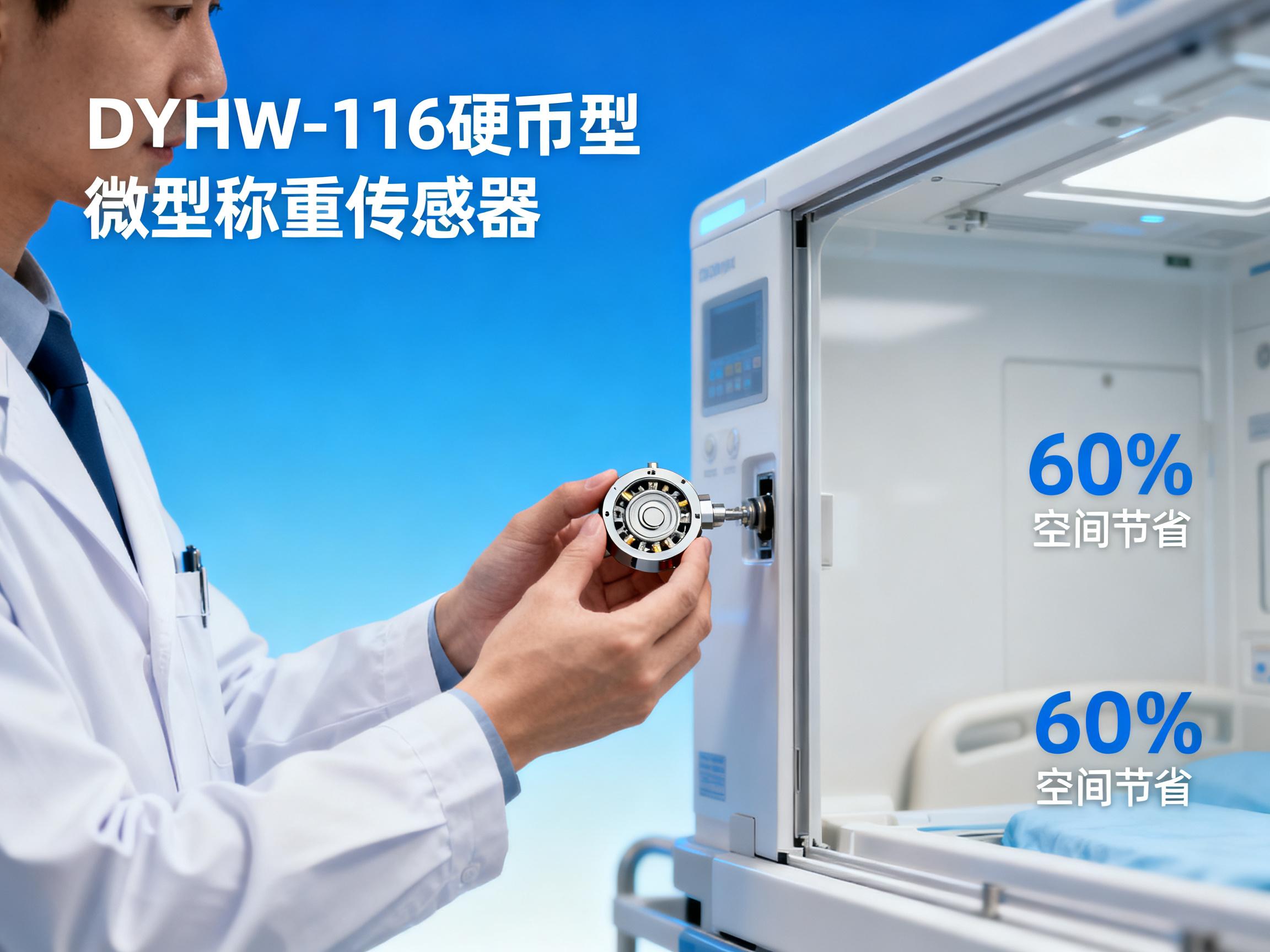 MIN Weighing Sensor Application Case: How Can Medical Equipment Manufacturers Use Coin-Type Sensors to Save 60% Space?