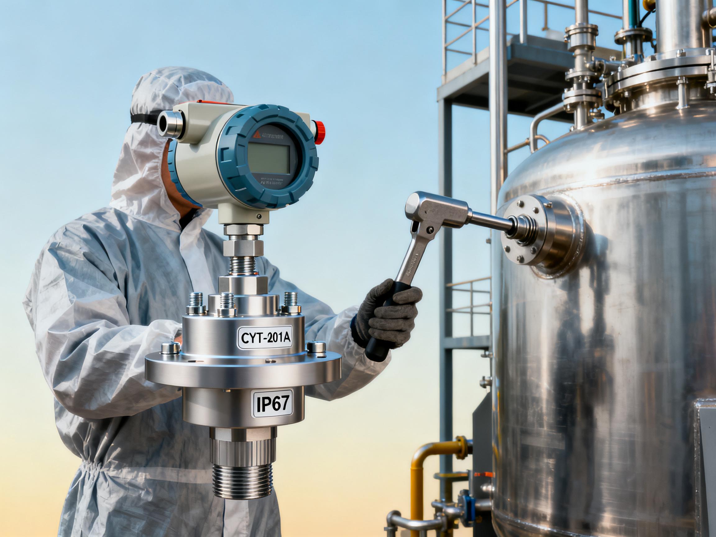 Key Installation and Maintenance Points for the CYT-201A Force Sensor in Chemical Reaction Kettles