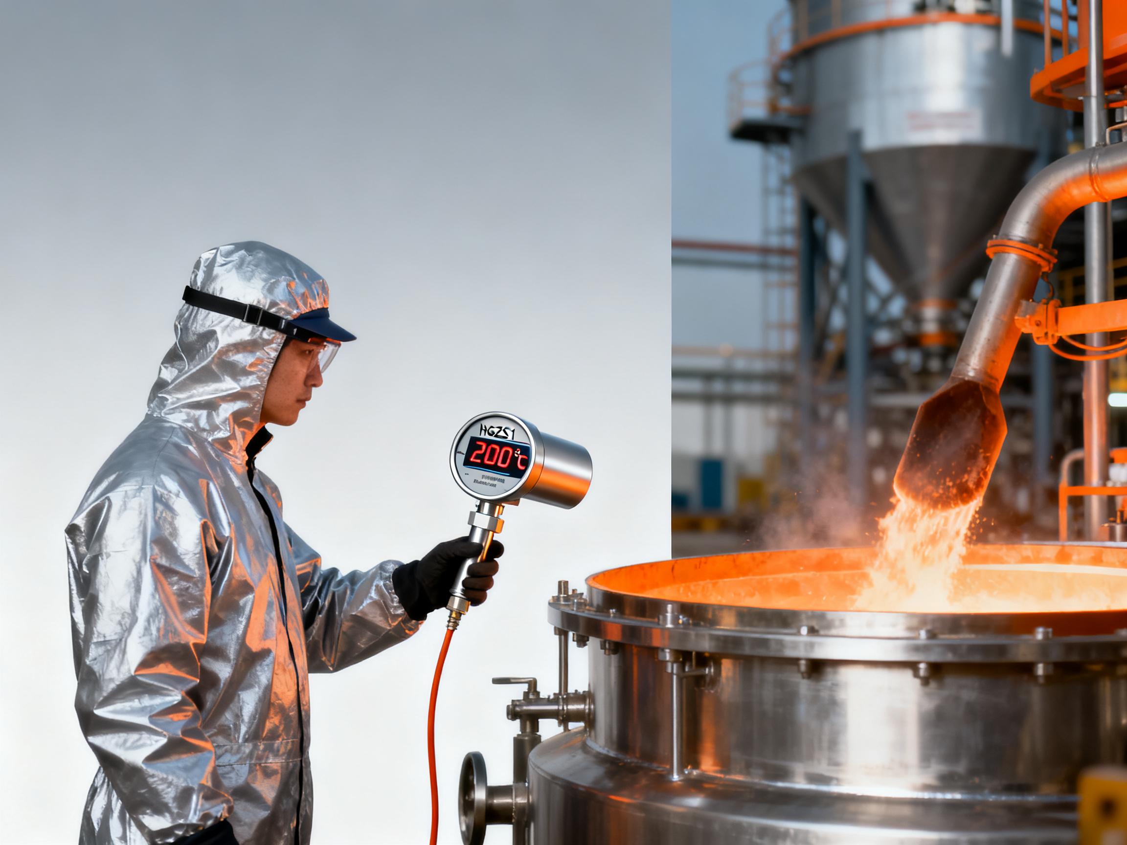 HGZS1 Cylindrical Pressure Sensor Performance Test Report in High-Temperature Environments