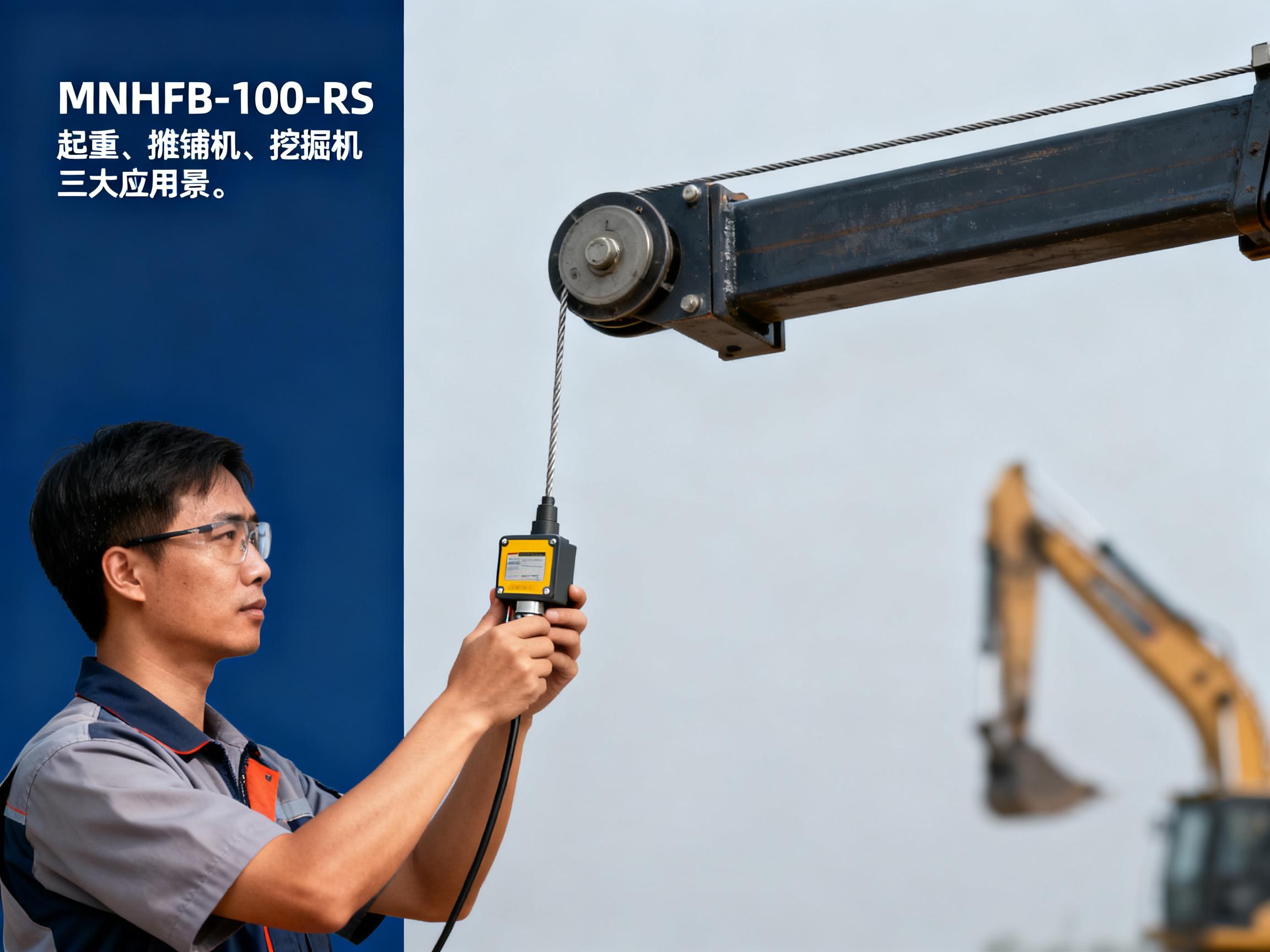3 Key Application Points of the MNHFB-100-RS Draw-Wire Distance Sensor in Construction Machinery