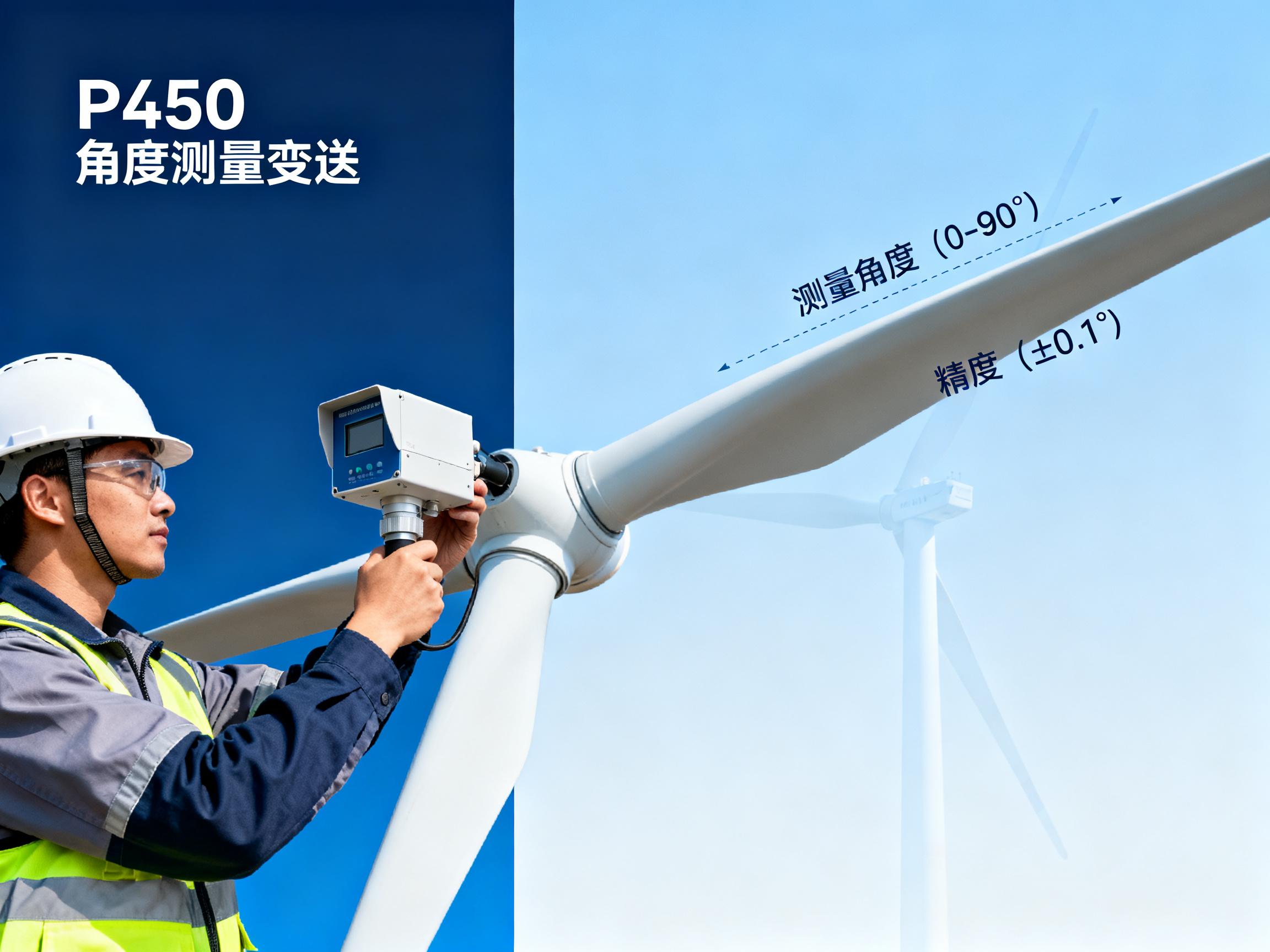 Innovative Application Case Sharing of the P4500 Angle Measurement Transmitter in the Wind Power Industry