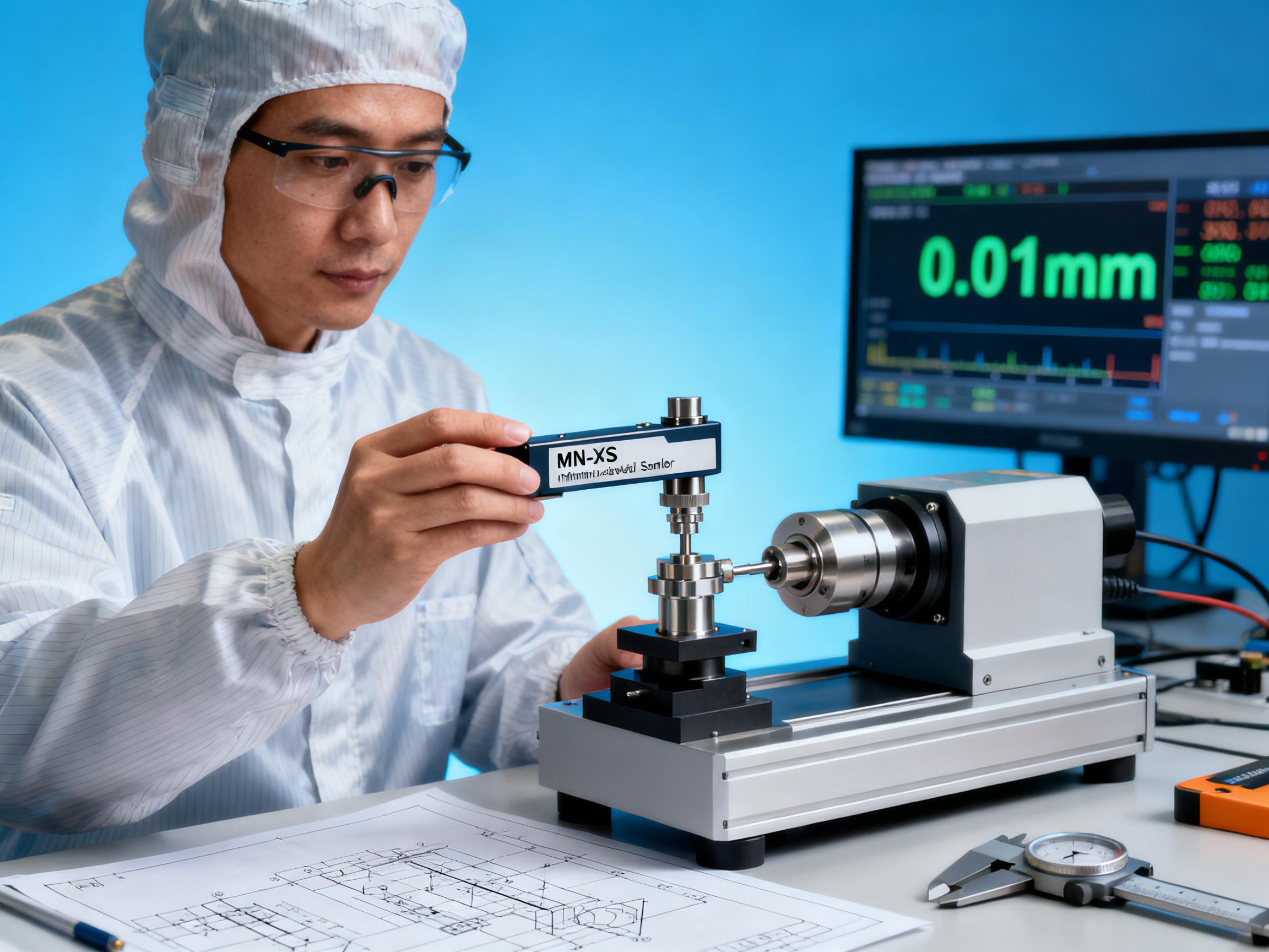 How Does the MN-XS Micro Displacement Sensor Achieve 0.01mm Accuracy? Core Technology Analysis