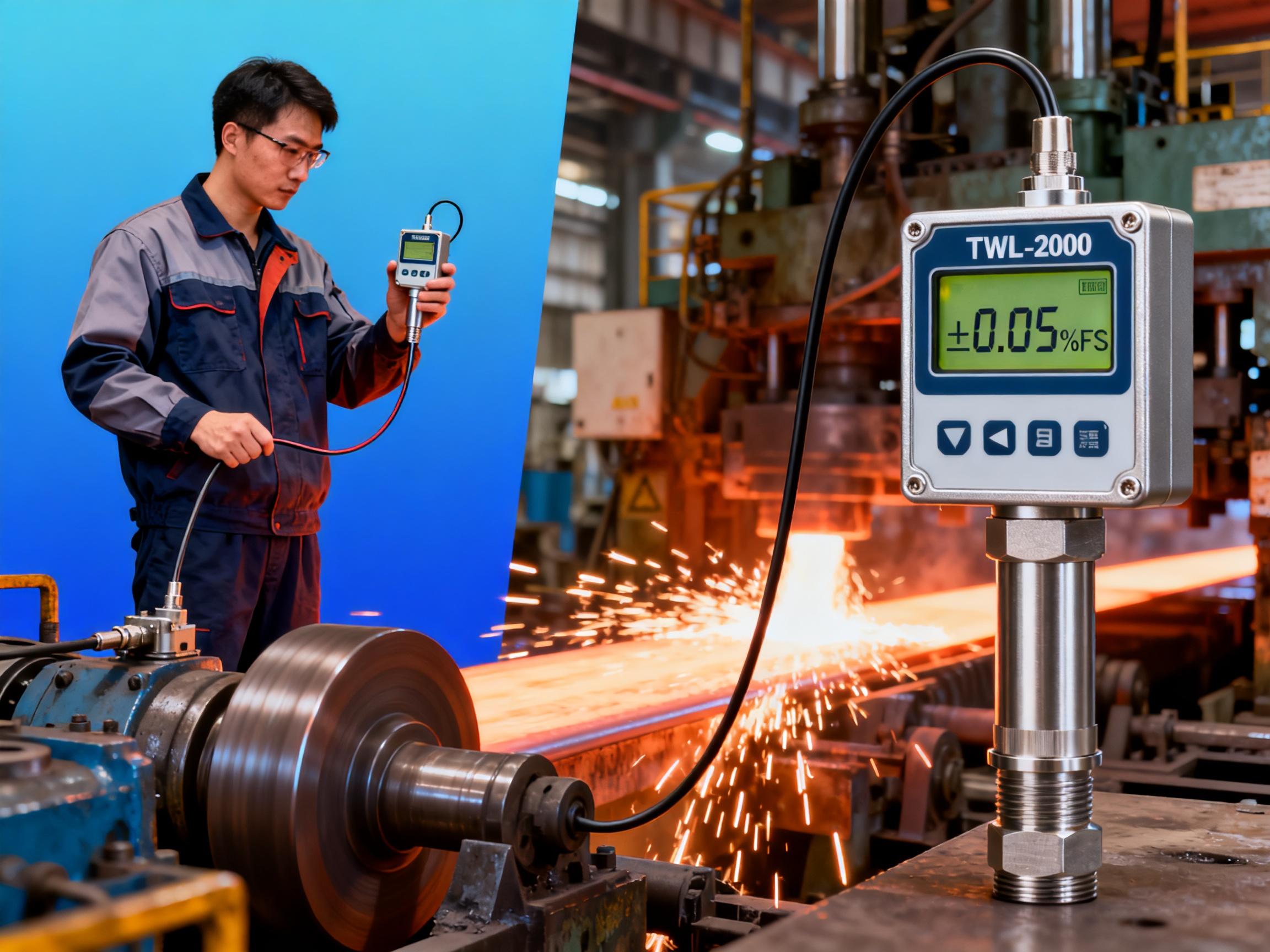How does the TWL-2000 displacement sensor solve the problem of insufficient accuracy in industrial distance measurement? Field test comparison report
