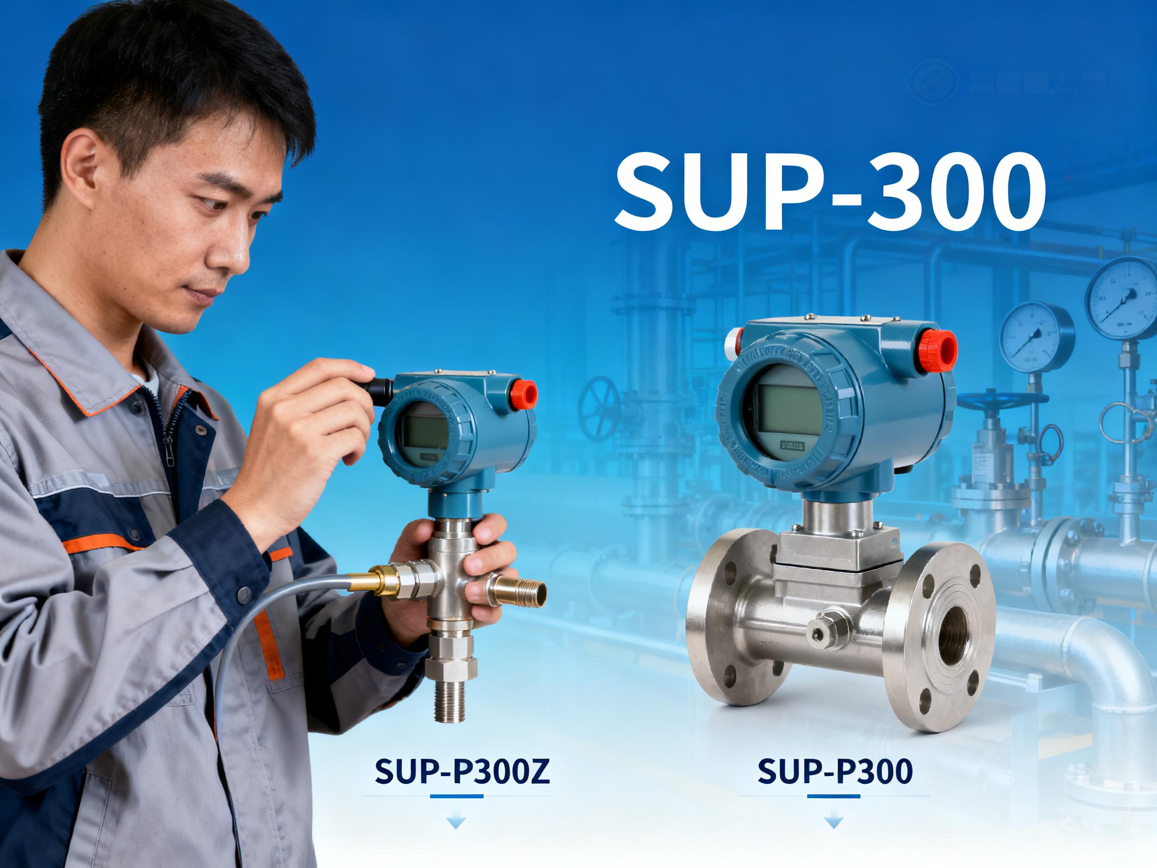 SUP-P300Z vs SUP-P300: Which pressure transmitter is better suited for high-accuracy measurement?