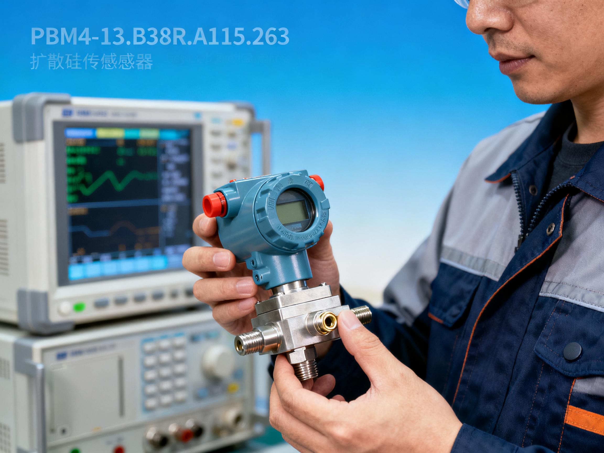 Custom PBM4-13.B38R.A115.2663 pressure transmitter: 5 key dimensions for selecting a diffused silicon sensor