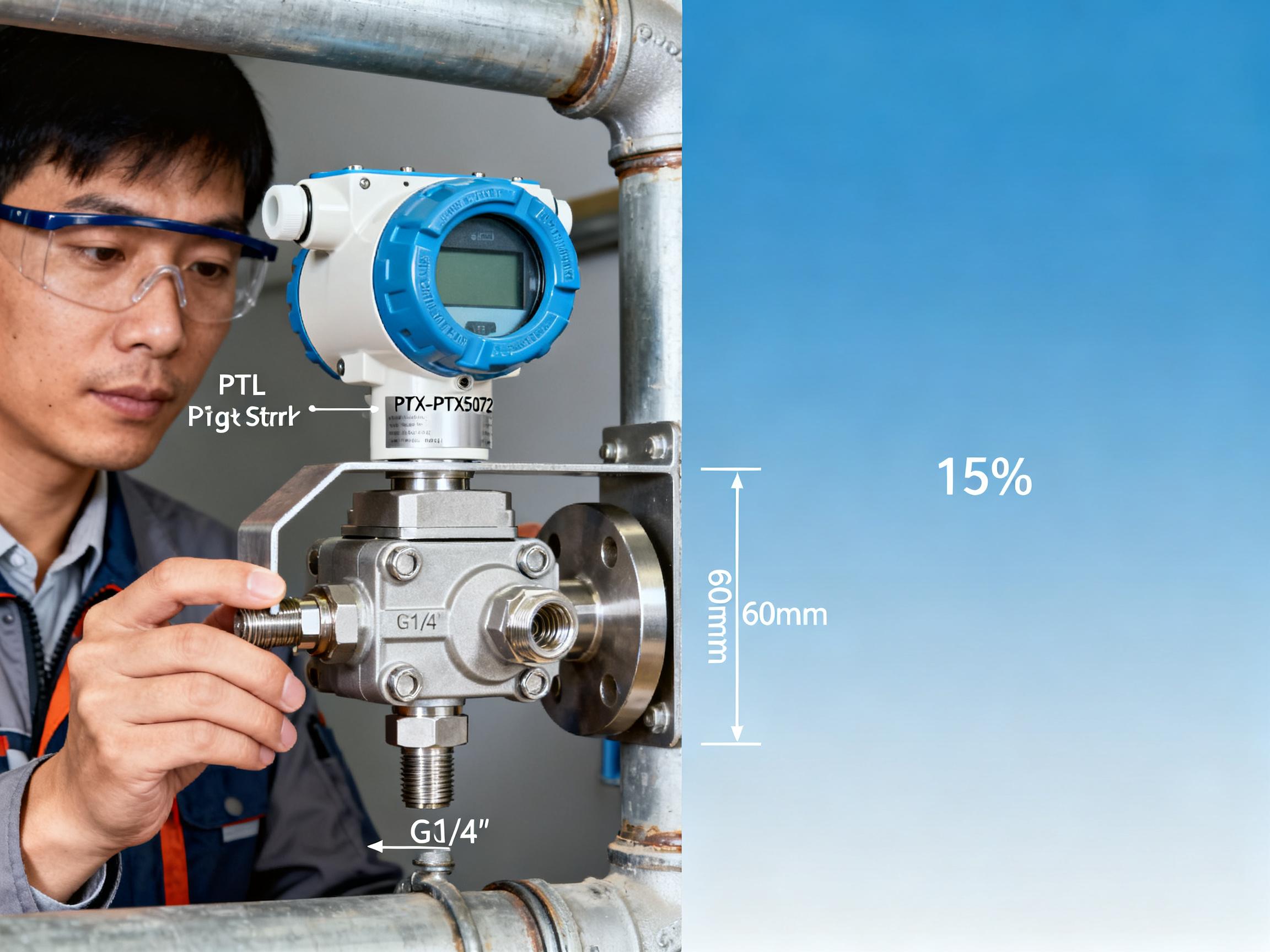 PTX-PTX5072 Pressure Transmitter Dimensional Drawing Download, What to Do If Installation Space Is Insufficient?