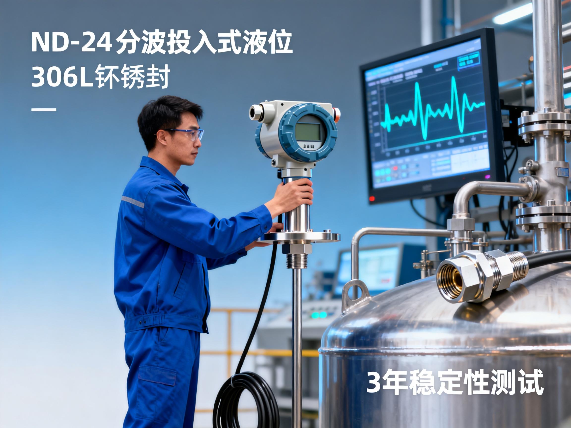 ND-24 split-type submersible level transmitter field test report: 3 years of stability data gives you the answer