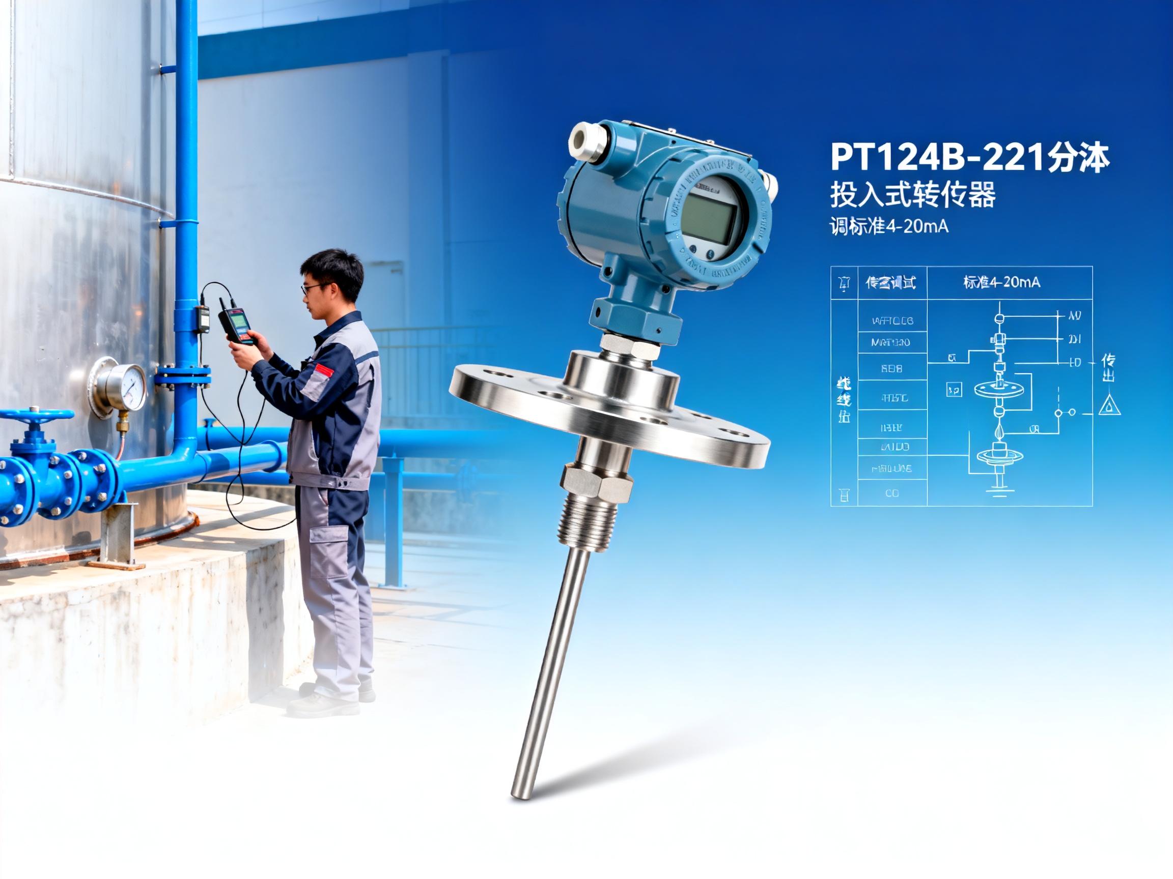 PT124B-221 Split-type Submersible Level Transmitter Operation Guide: 5-minute Quick Start Tutorial