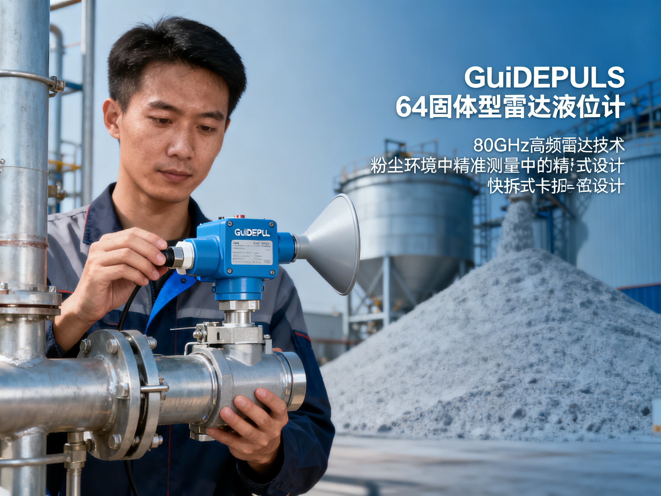 2023 Industrial Radar Level Meter Procurement Guide: In-Depth Analysis of the Performance Parameters of GUiDEPULS 63 and 64 Solids Models