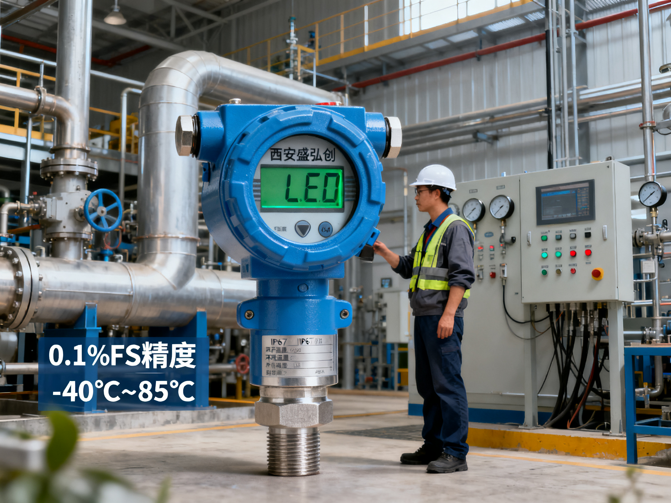 How effective is the Xi'an Shenghongchuang pressure transmitter with display in industrial automation?