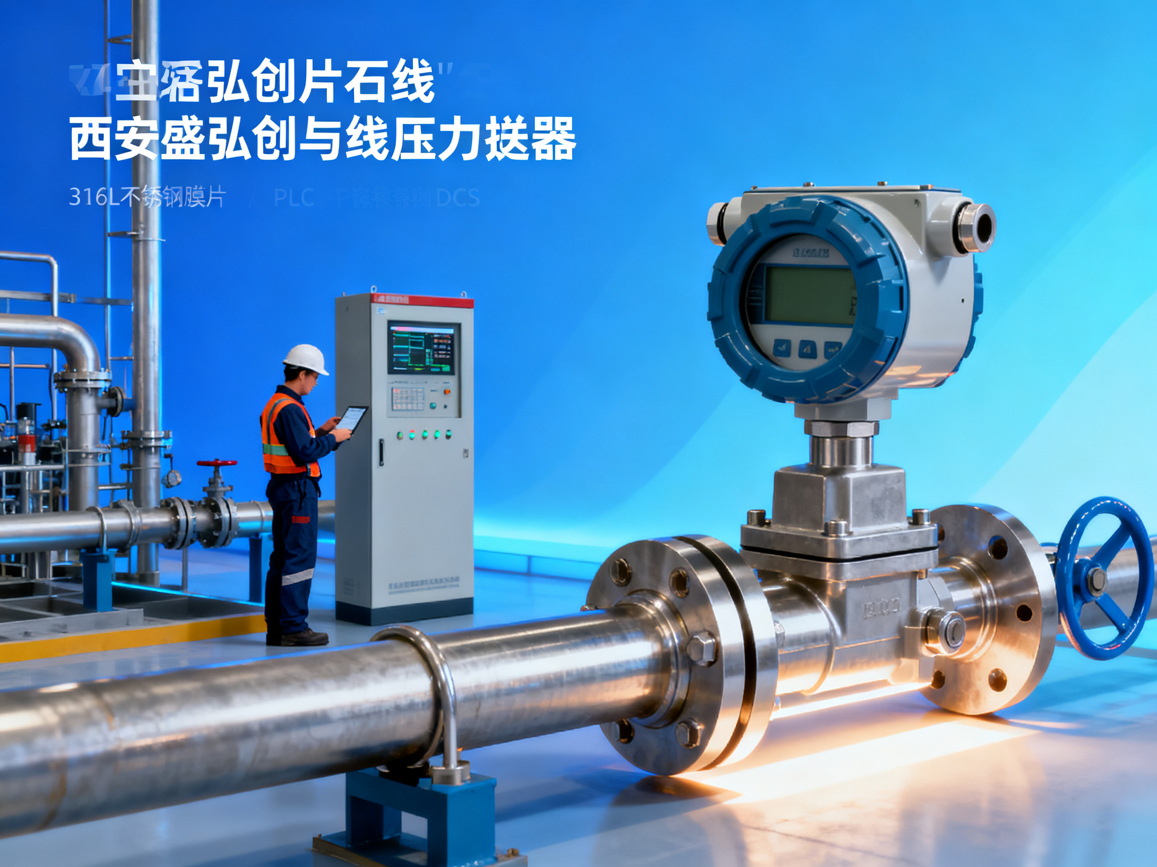 What are the application scenarios of Xi'an Shenghongchuang wired pressure transmitters in flow control equipment?