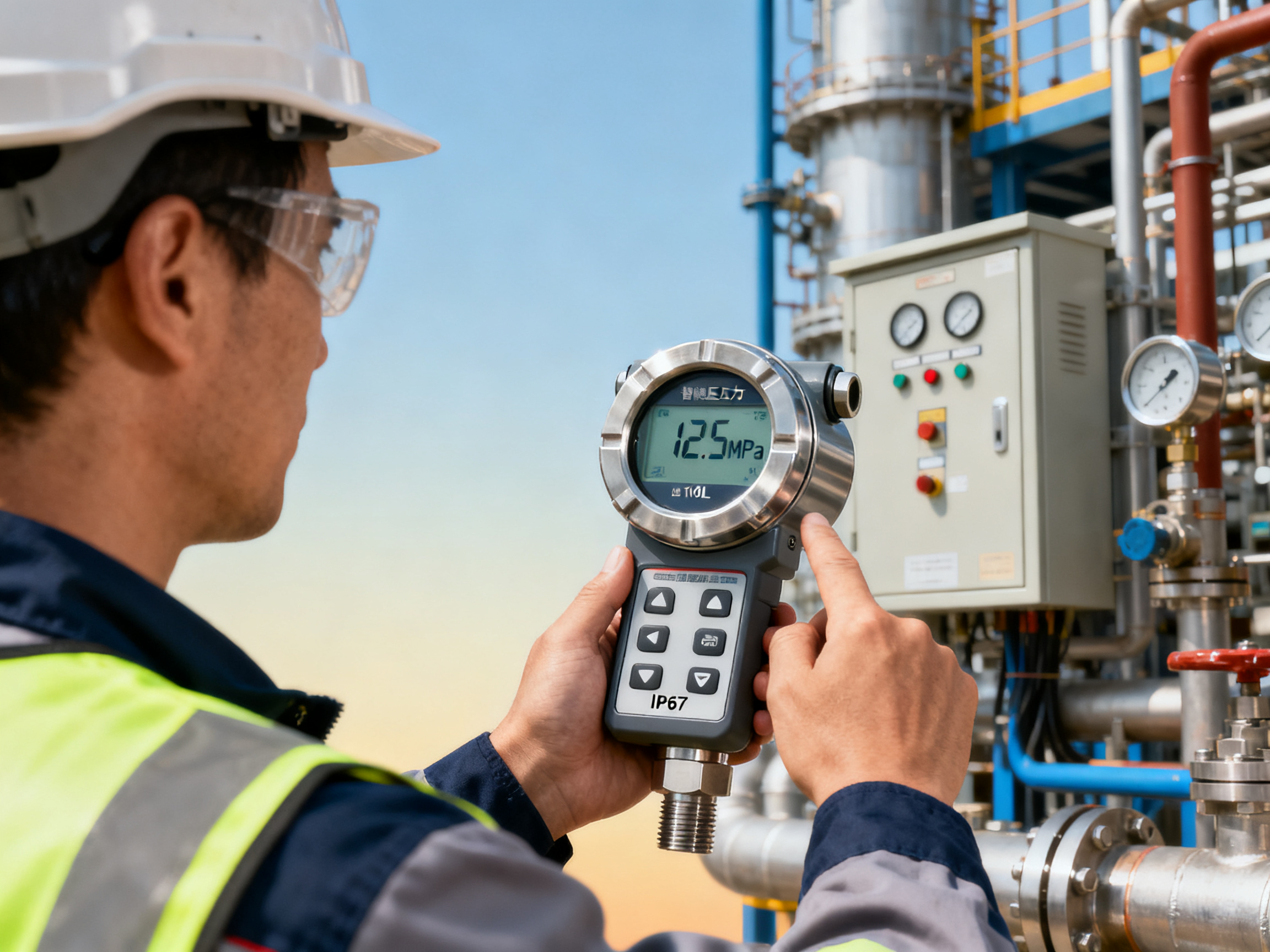 Is the smart digital display pressure transmitter easy to operate? What is the actual user experience like in industrial field applications?