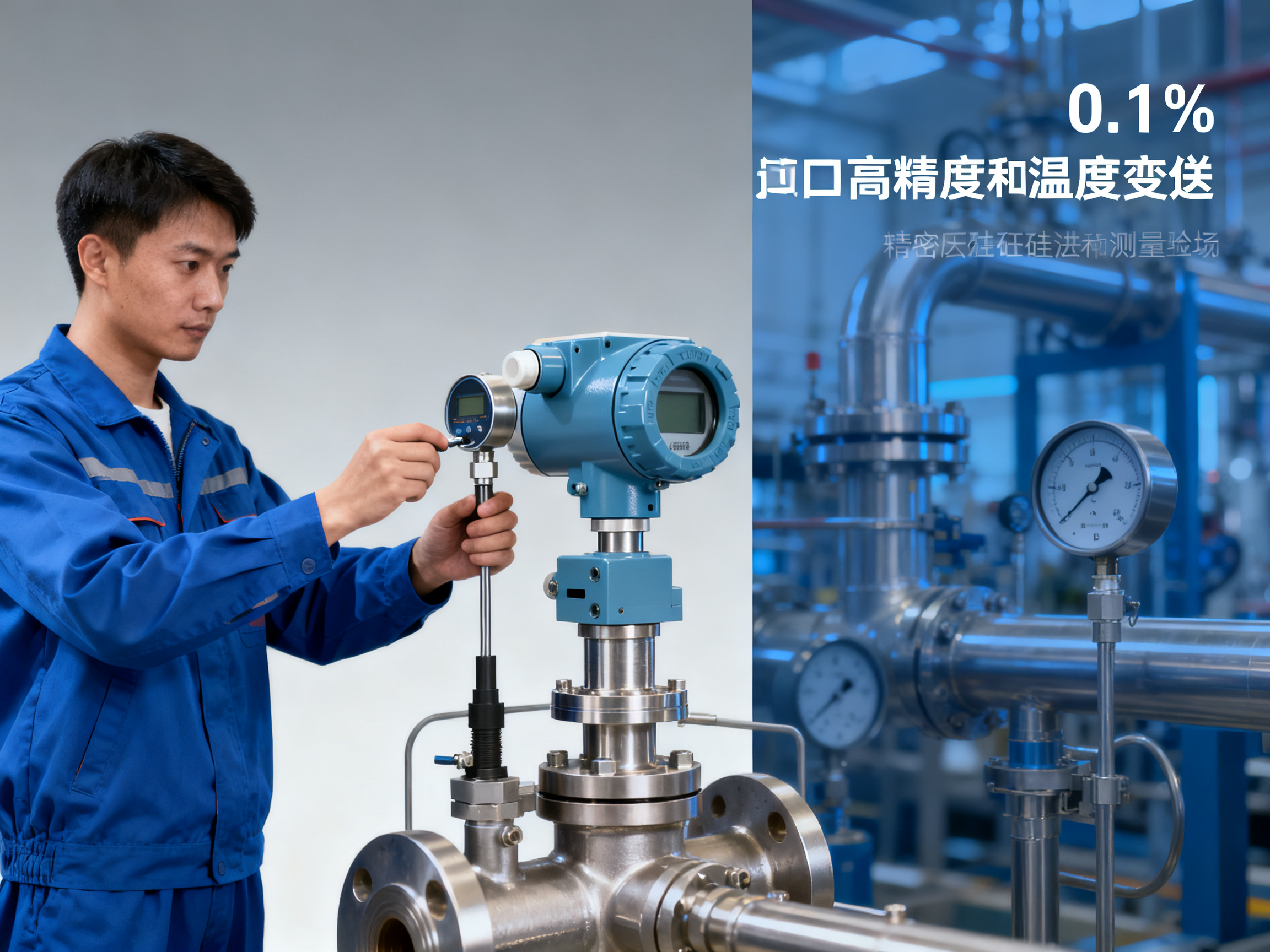Is the imported diffused silicon pressure transmitter highly accurate? How does it perform in precision measurement?