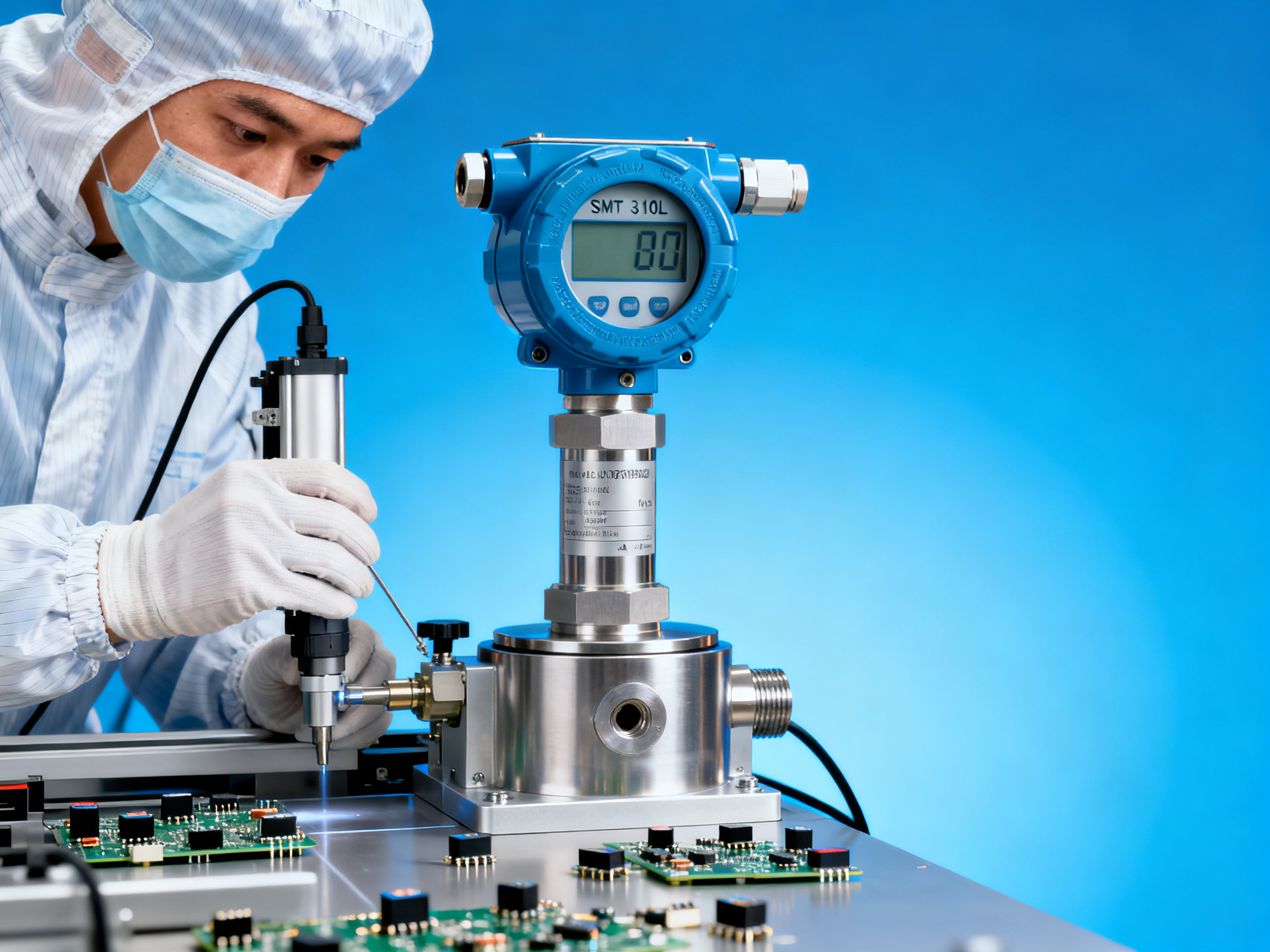 What equipment are pick-and-place machine pressure transmitters suitable for? How effective are they in SMT production lines?