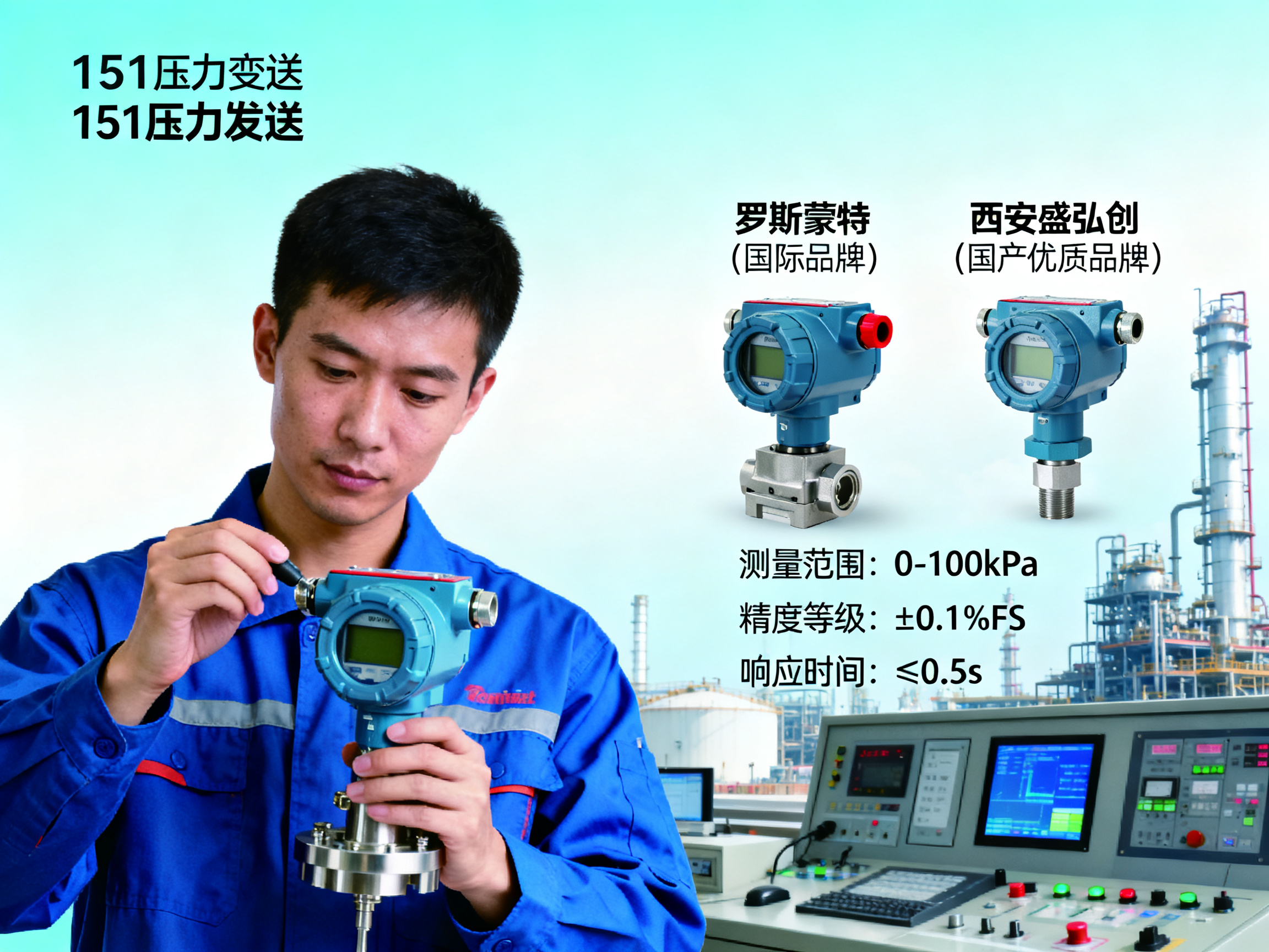 What is the market price range for the 1151 pressure transmitter? Is the price difference between different brands significant?