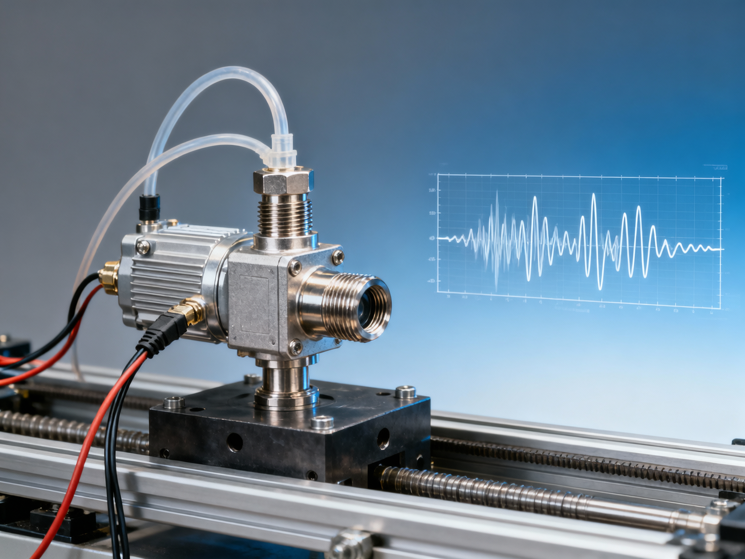 In brand evaluations of pneumatic cylinder pressure transmitters, which specific measured indicators does ‘anti-vibration interference capability’ refer to?
