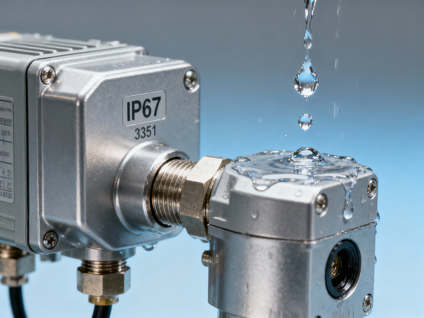 In the UL certification requirements for 3351 pressure transmitters, can it still pass if the enclosure IP rating does not meet IP67?