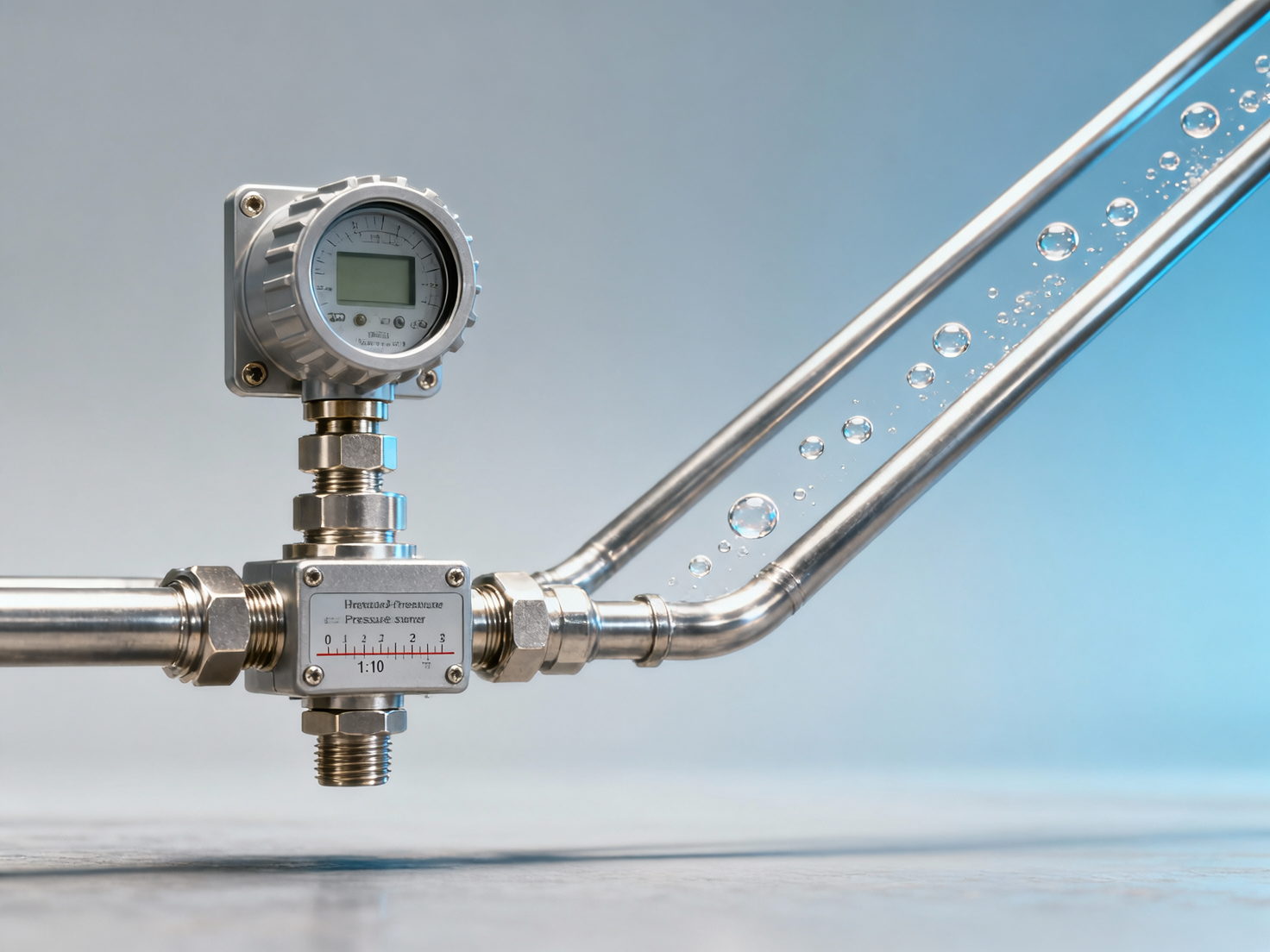 In the installation guide for constant-pressure water supply pressure transmitters, which has a greater impact on accuracy: horizontal installation or vertical installation?