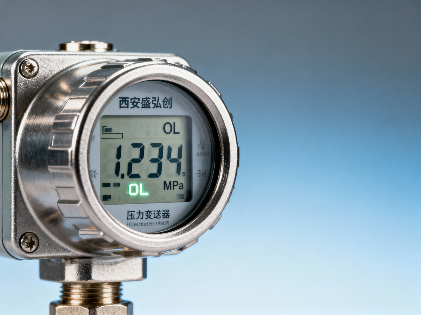 How to read the screen parameters of Xi'an Shenghongchuang pressure transmitters with display? What settings may cause inaccurate on-site readings?