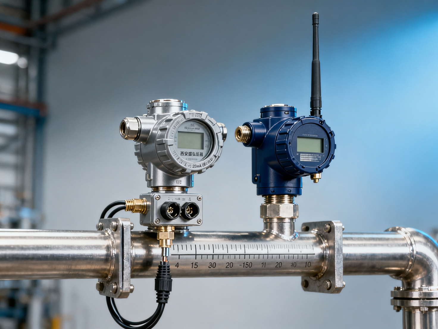 What is Xi’an Shenghongchuang’s wired pressure transmitter? What are the main differences from wireless models in installation and use?
