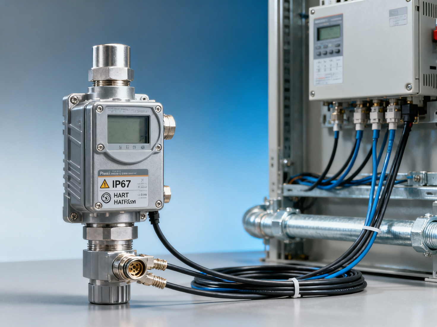 When this anti-electromagnetic interference pressure transmitter is used near a frequency converter, is the protection performance of this Xi'an Shenghongchuang model reliable?