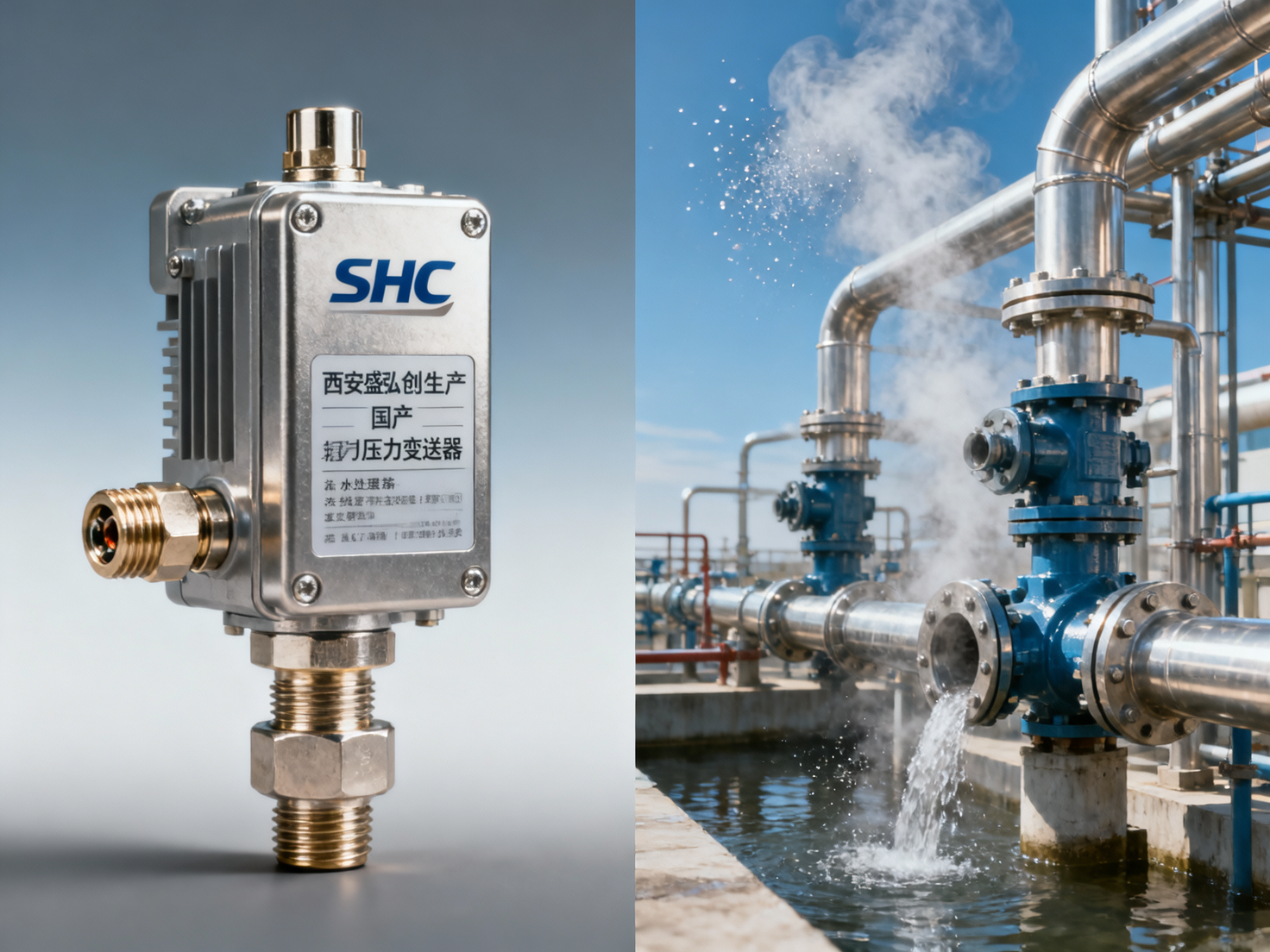 Are the Rosemount pressure transmitters sold by Xi'an Shenghongchuang genuine? How can authenticity be verified?