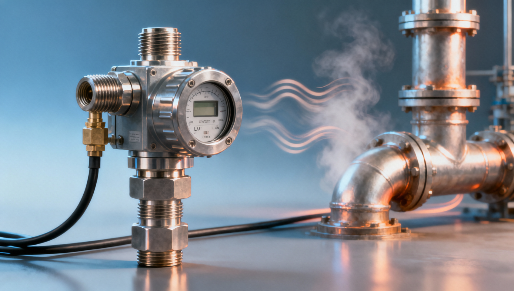 Is the output linearity of an LVDT pressure transmitter more stable than that of other principles in high-temperature vibration environments?