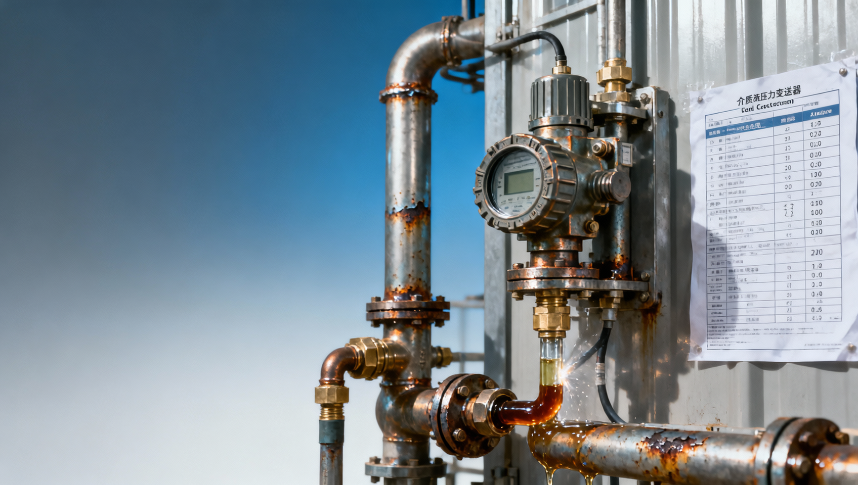 Corrosive Liquid Pressure Transmitter Installation Tutorial: What Should You Pay Attention to?