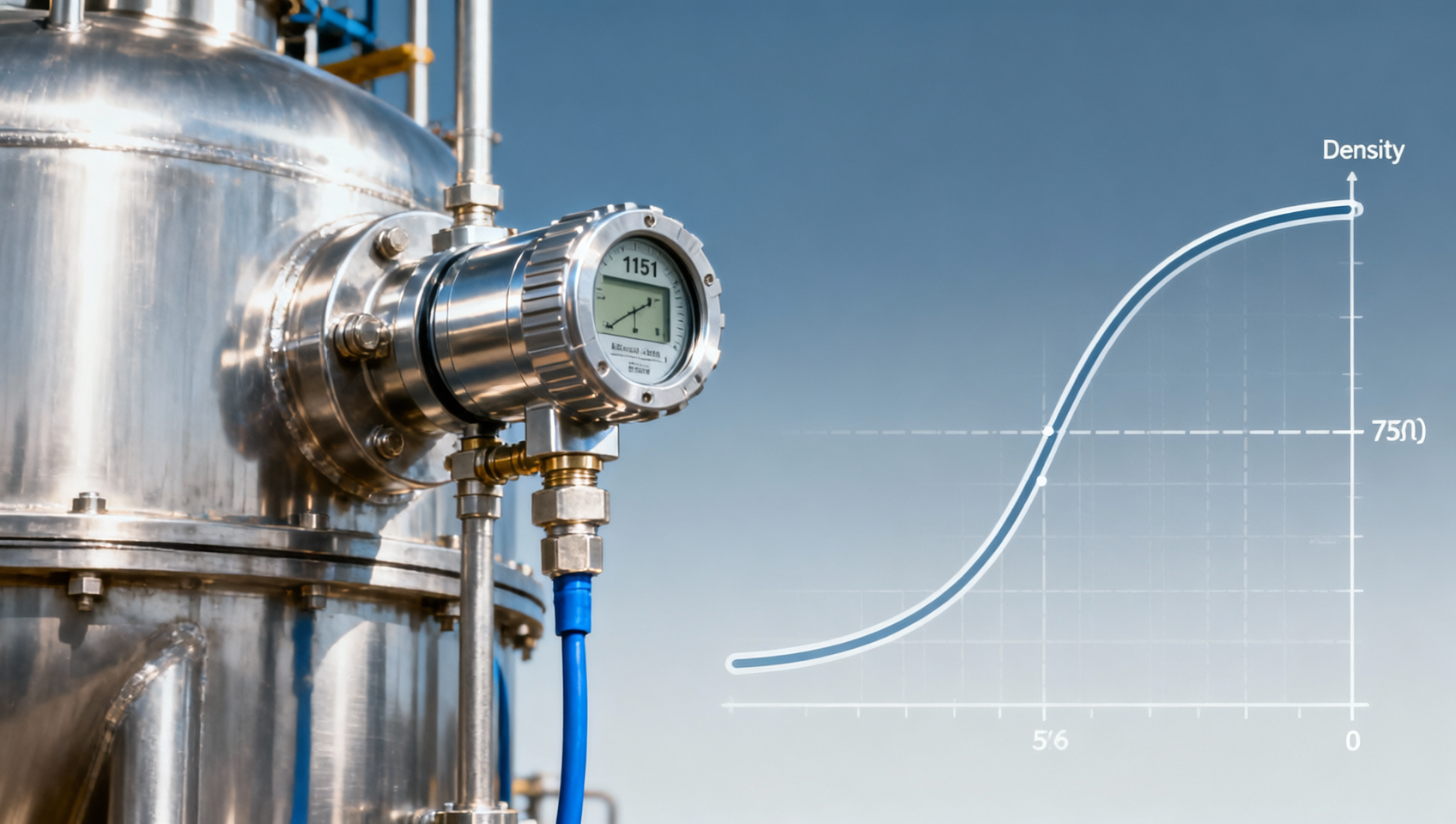1151 level sensor selection, is process medium density fluctuation more critical than range?