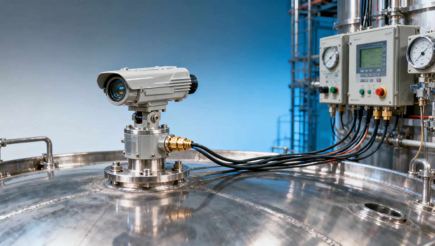 What are the common output signals of radar level transmitters