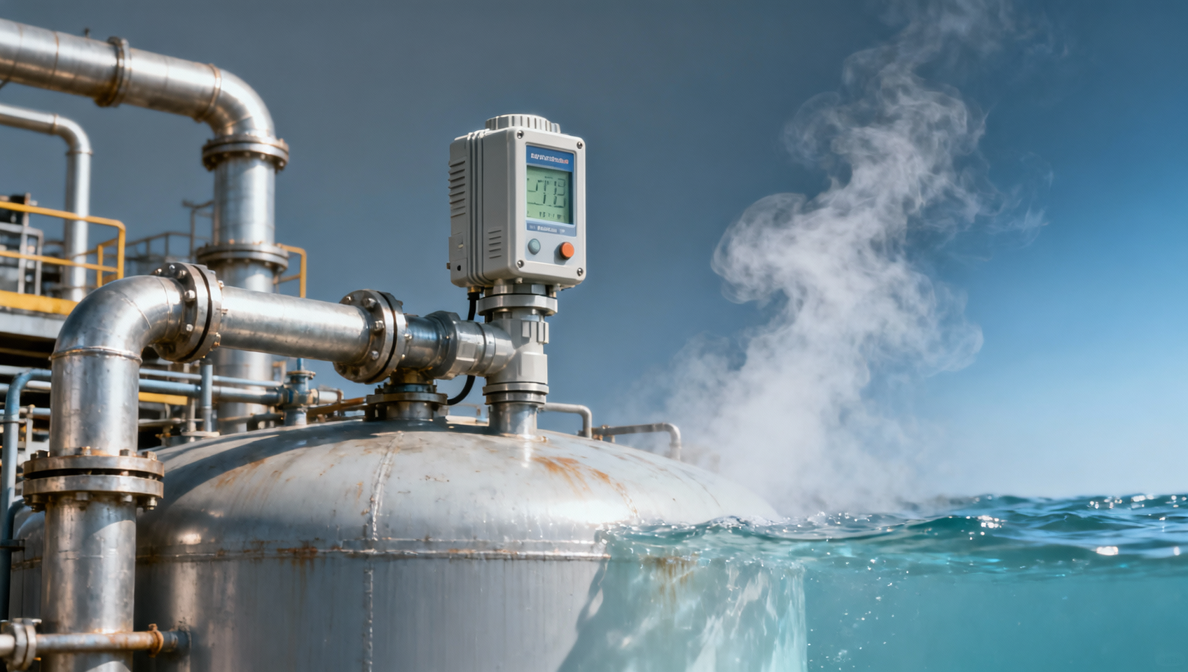 What risks should level sensors for strong alkaline environments protect against?