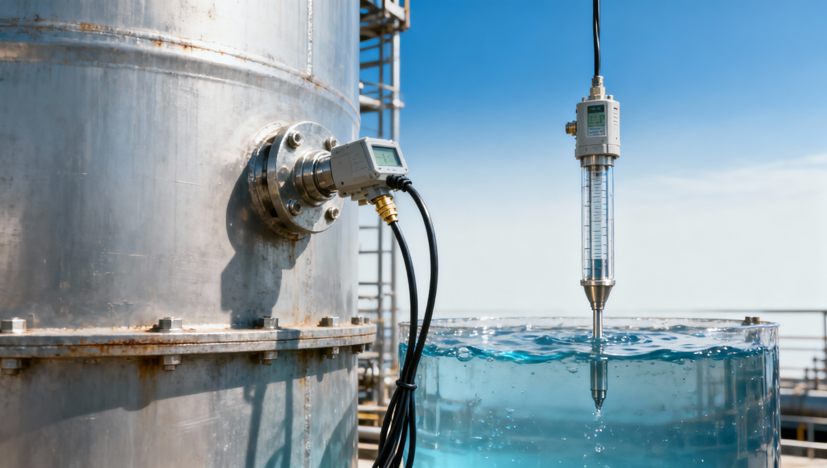 How to select a level sensor for acid and alkali conditions?