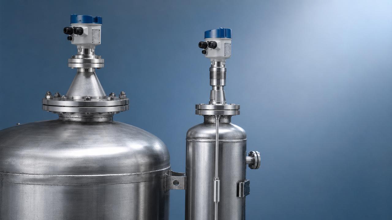 How to distinguish between radar level transmitters and guided wave level transmitters