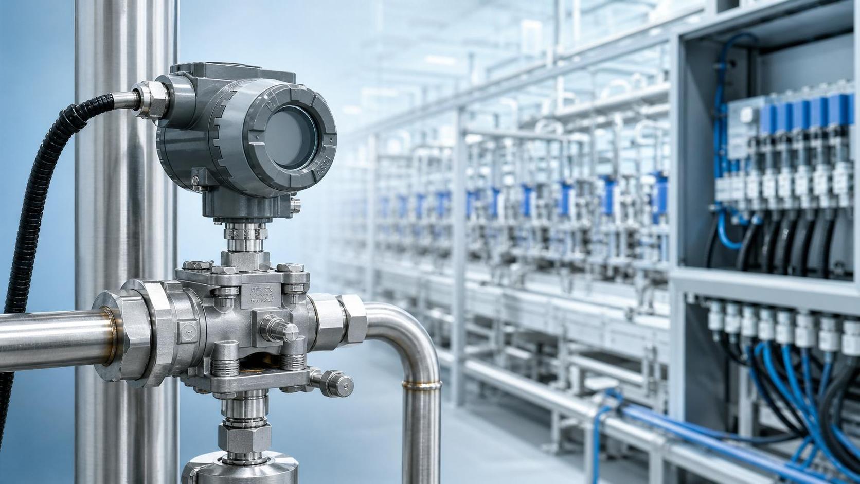 Is a pressure transmitter suitable for retrofitting an old production line