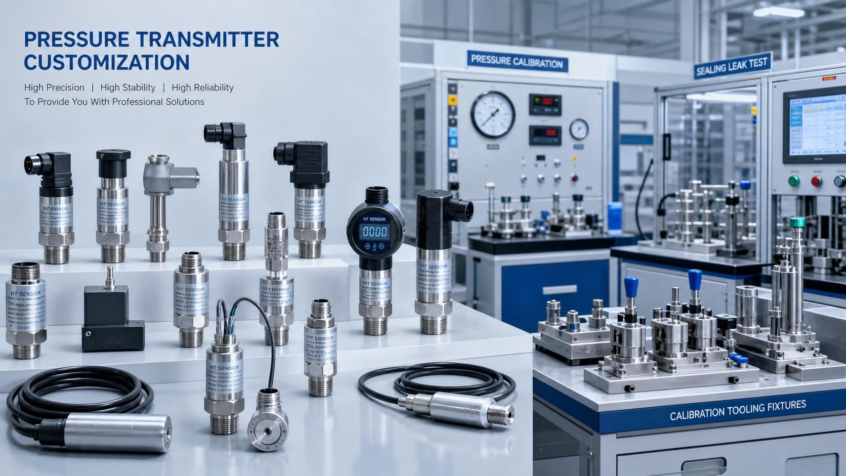 Which pressure transmitter company is truly professional? Look at non-standard customization, testing equipment, and process control capabilities