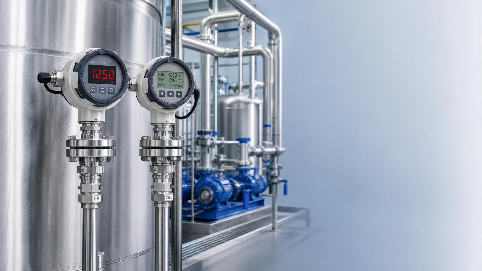 What Is the Price Difference Between LED and LCD Level Sensors?