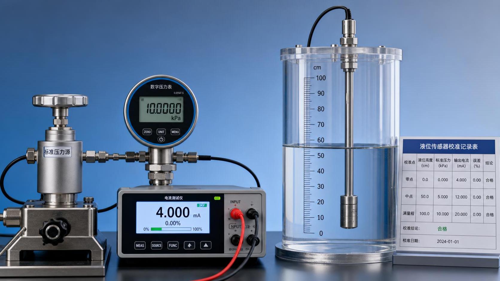 How to Calibrate a High-Accuracy Level Sensor?