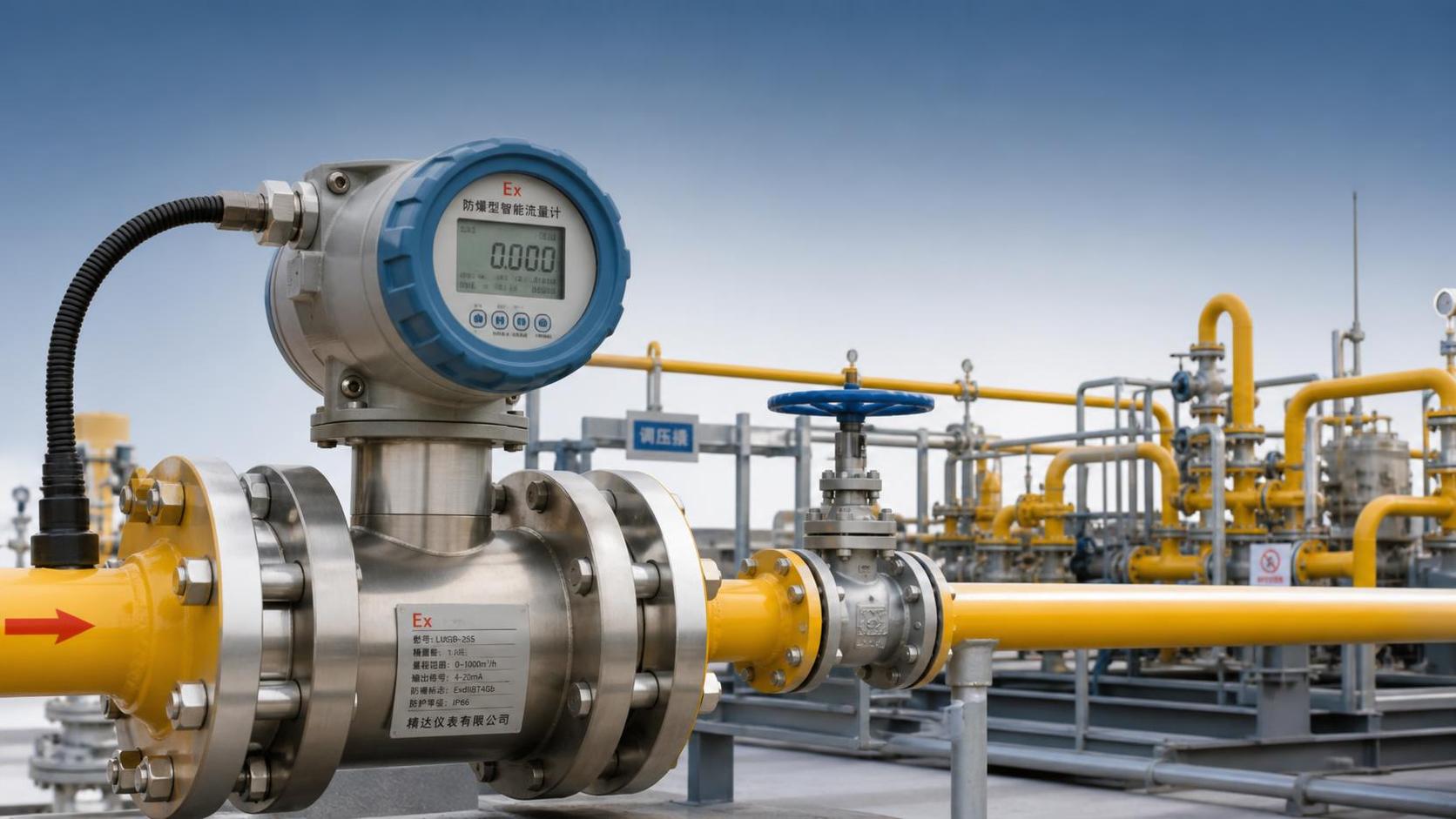 Why do Xi'an natural gas flowmeters emphasize explosion-proof requirements?