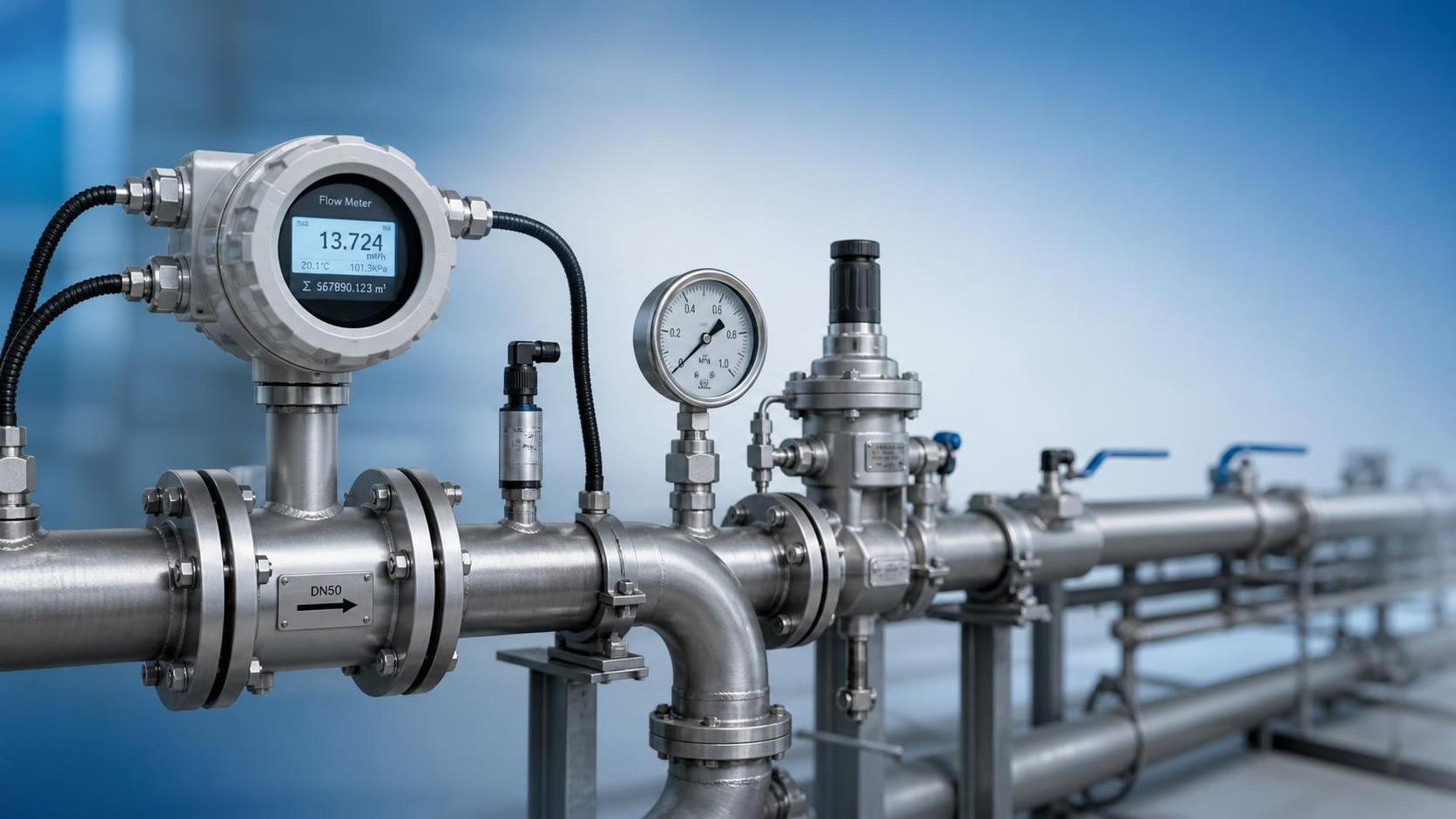 How to troubleshoot fluctuating readings on a Xi'an gas flowmeter?