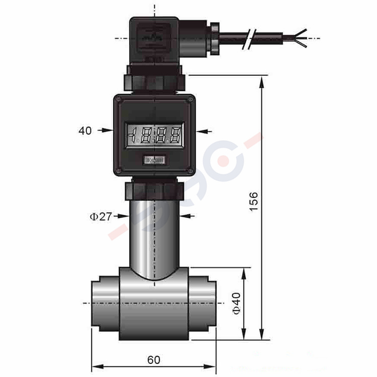 Domestic Differential Pressure Transmitter AC-DP2 Integrated Diffused Silicon Internal Thread Differential Pressure Transmitter