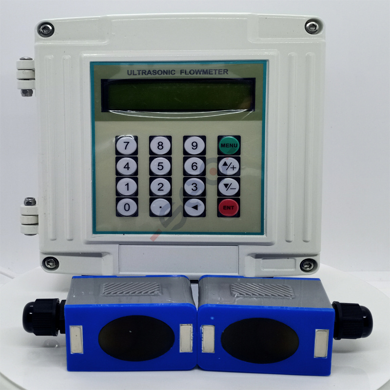 Domestic Ultrasonic Flowmeter JC200A Clamp-on Ultrasonic Flowmeter Pipe Water Flowmeter