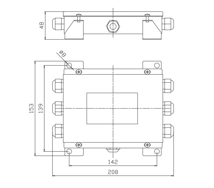 C7 Stainless Steel Junction Box