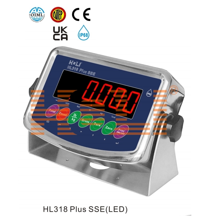 HL318 Plus SSE/ HL318 Plus SSC Weighing Indicator